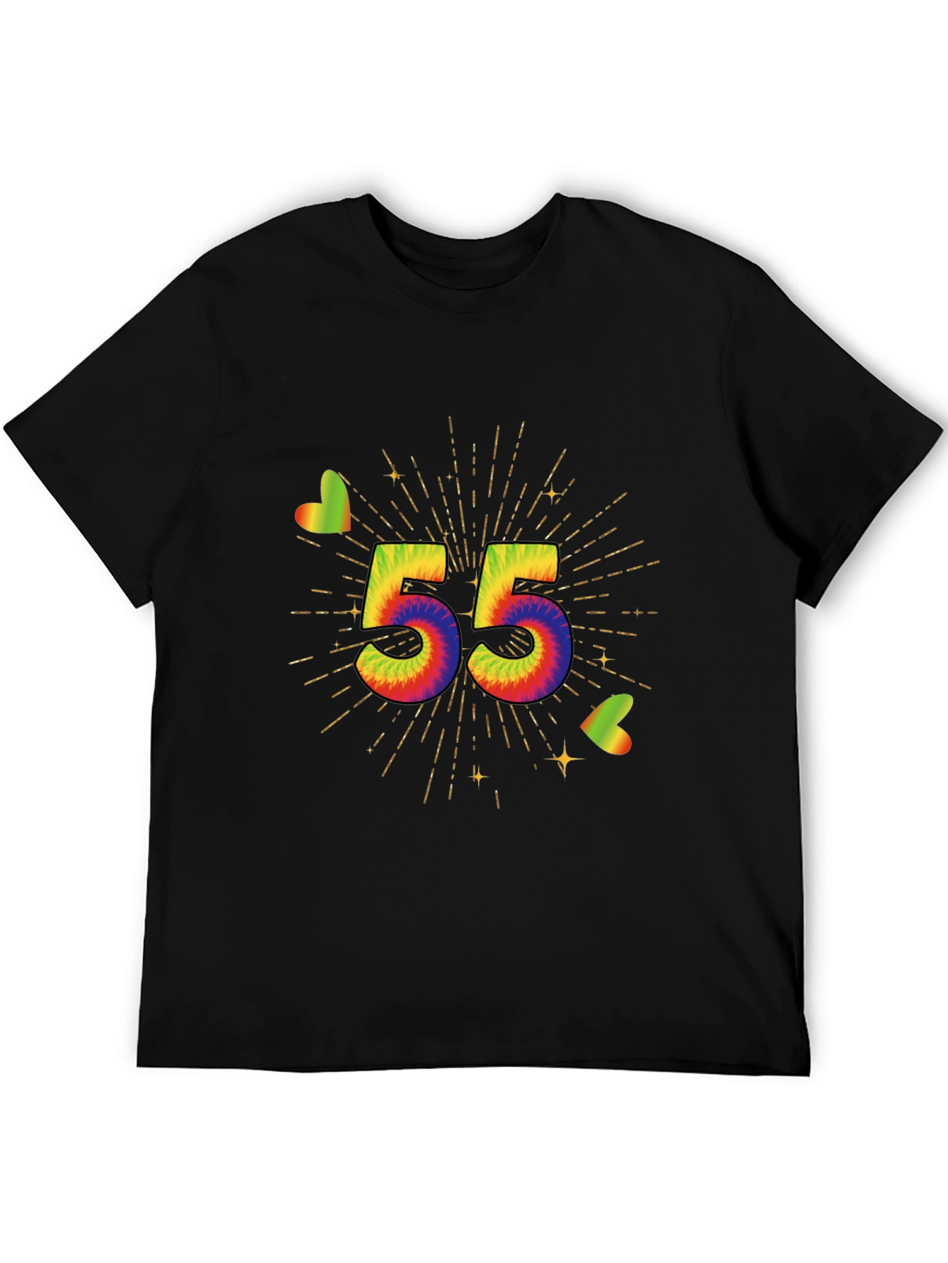 Tie-Dye 55th Birthday T-Shirt