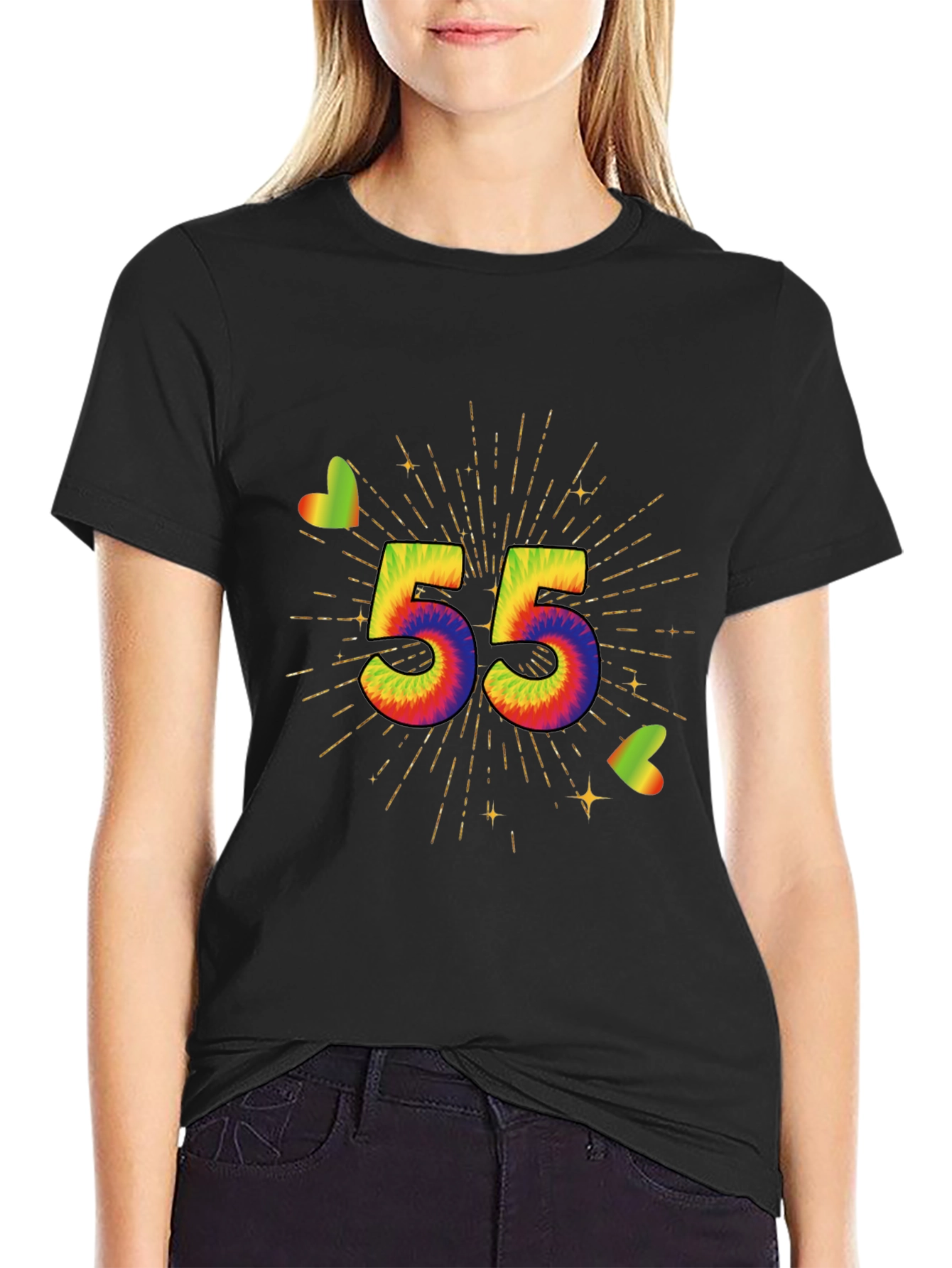 Tie-Dye 55th Birthday T-Shirt
