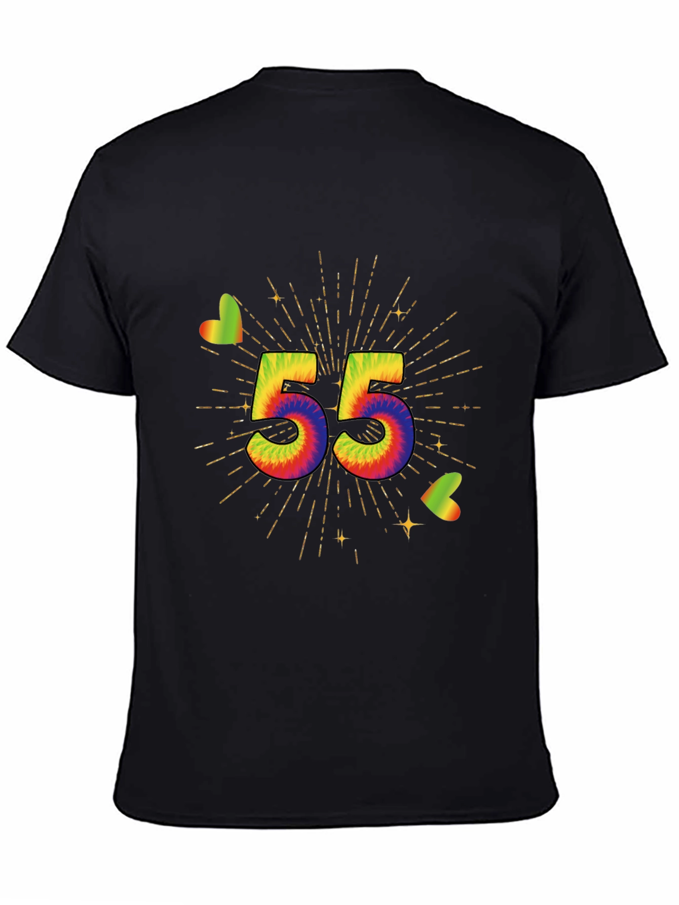 Tie-Dye 55th Birthday T-Shirt