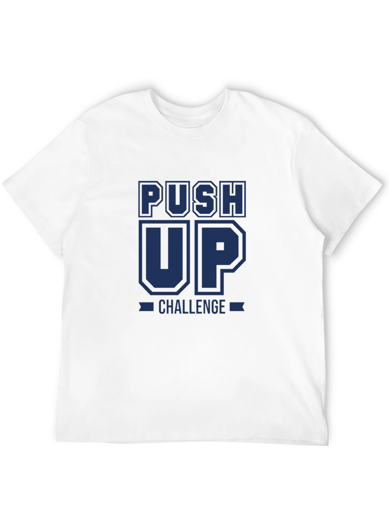 Push Up Challenge Graphic T-Shirt - Workout Apparel