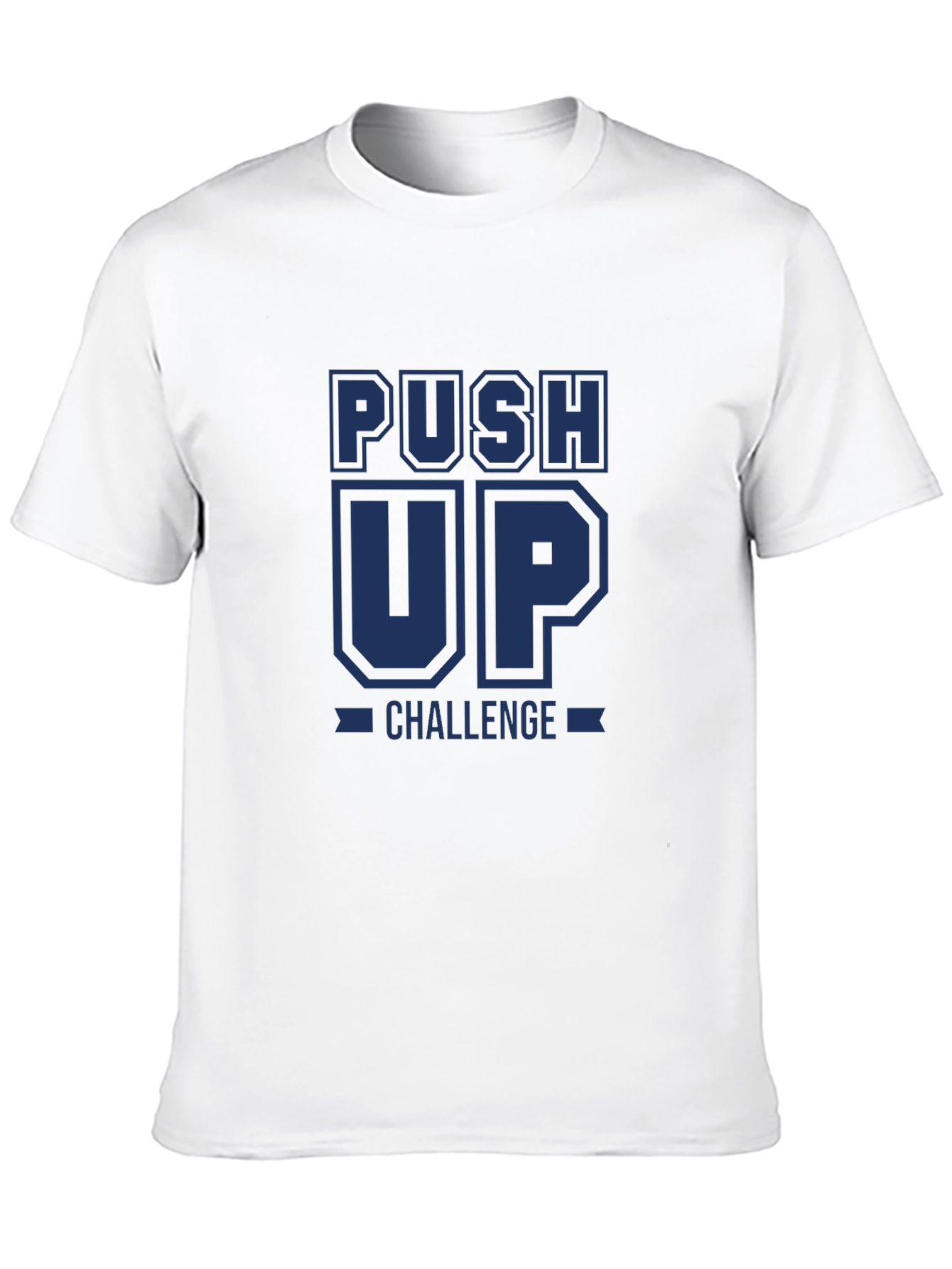 Push Up Challenge Graphic T-Shirt - Workout Apparel
