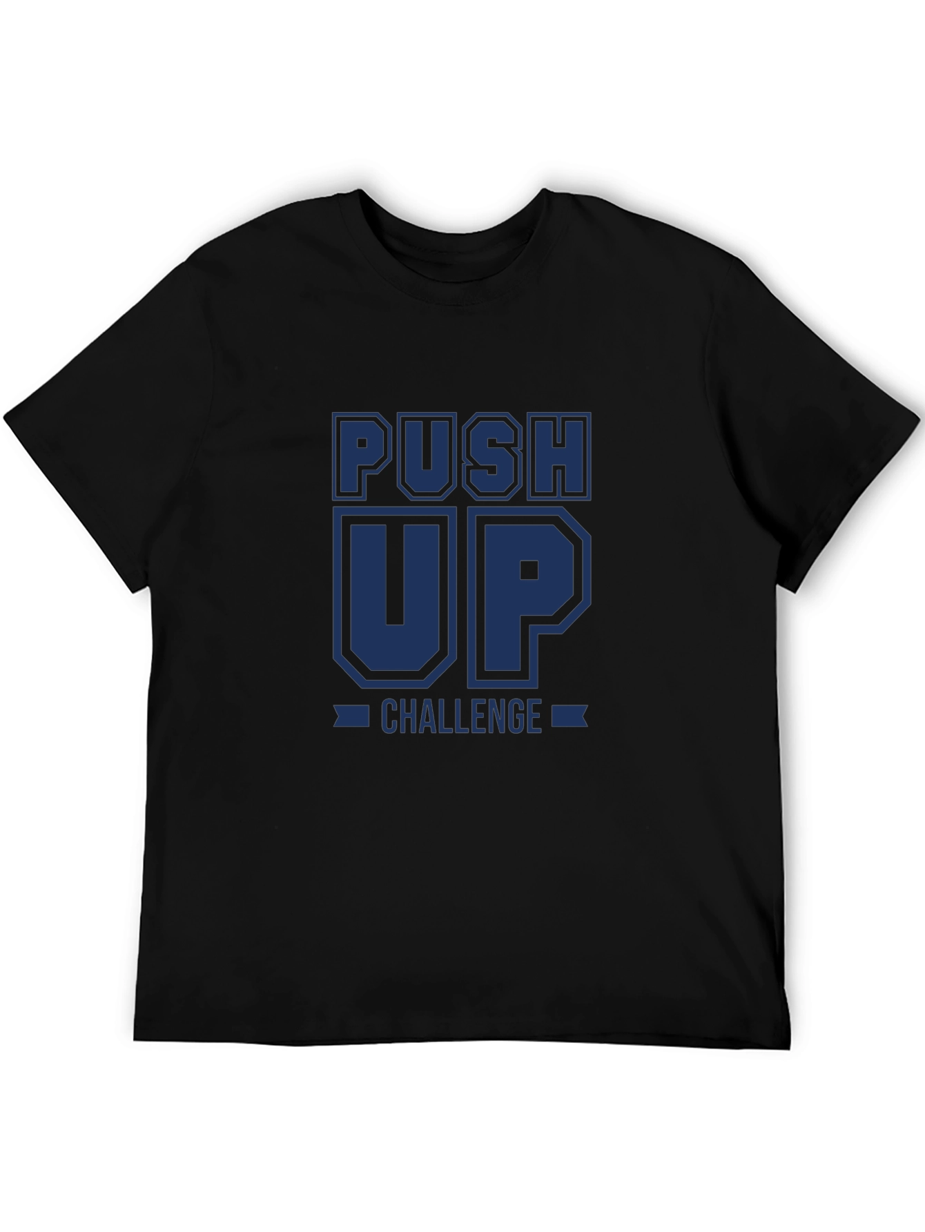 Push Up Challenge Graphic T-Shirt - Workout Apparel