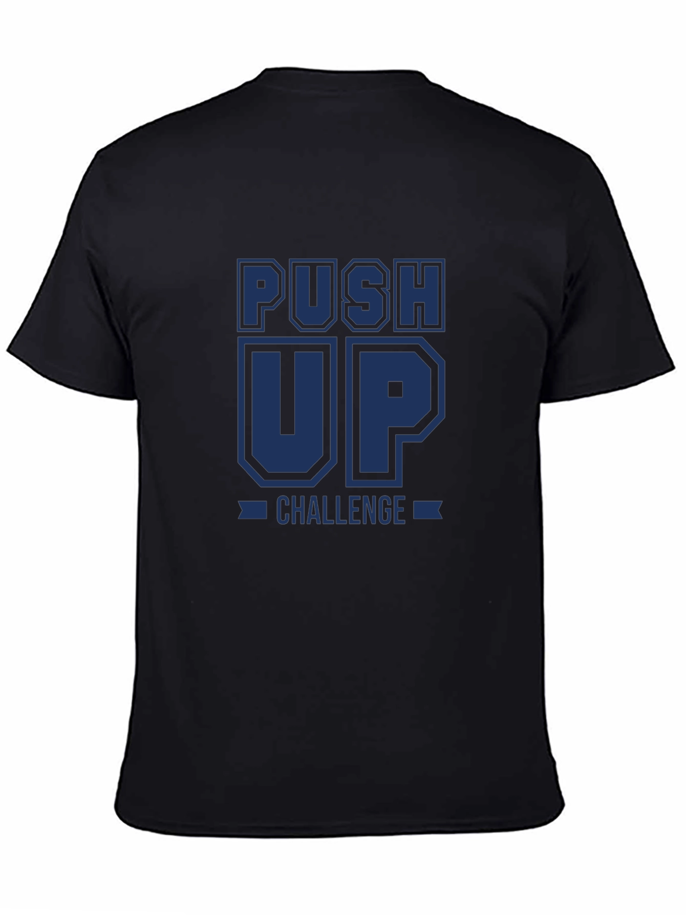 Push Up Challenge Graphic T-Shirt - Workout Apparel