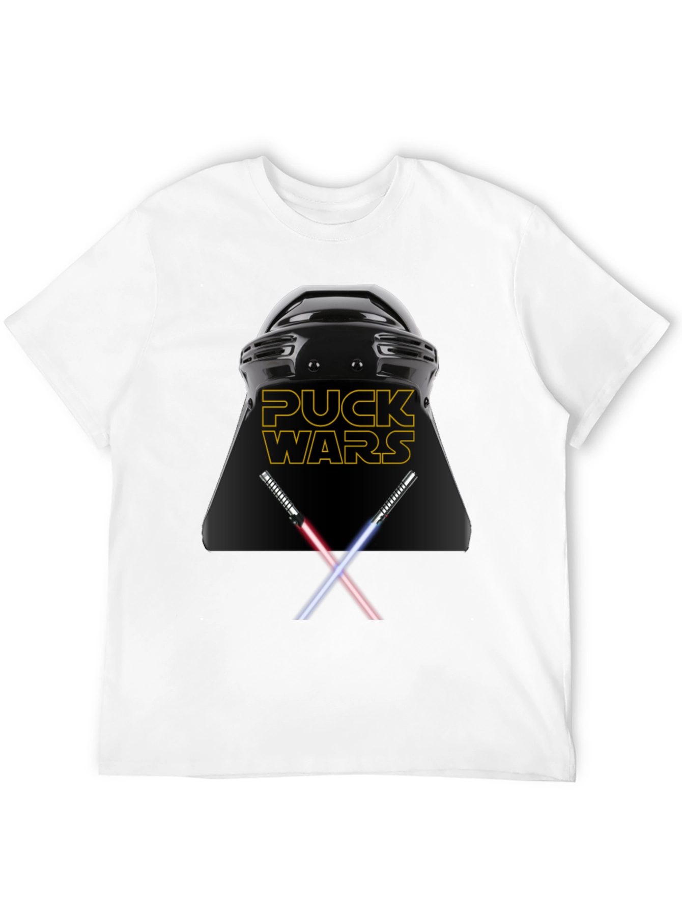 Puck Wars Graphic Tee - Black