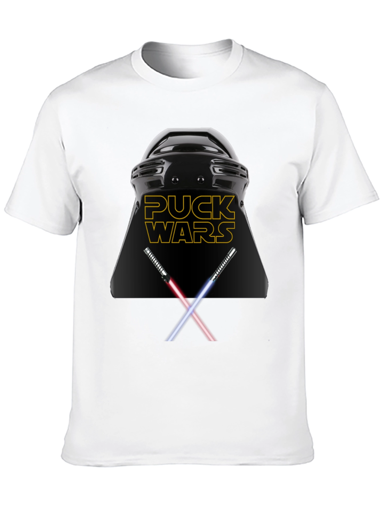 Puck Wars Graphic Tee - Black
