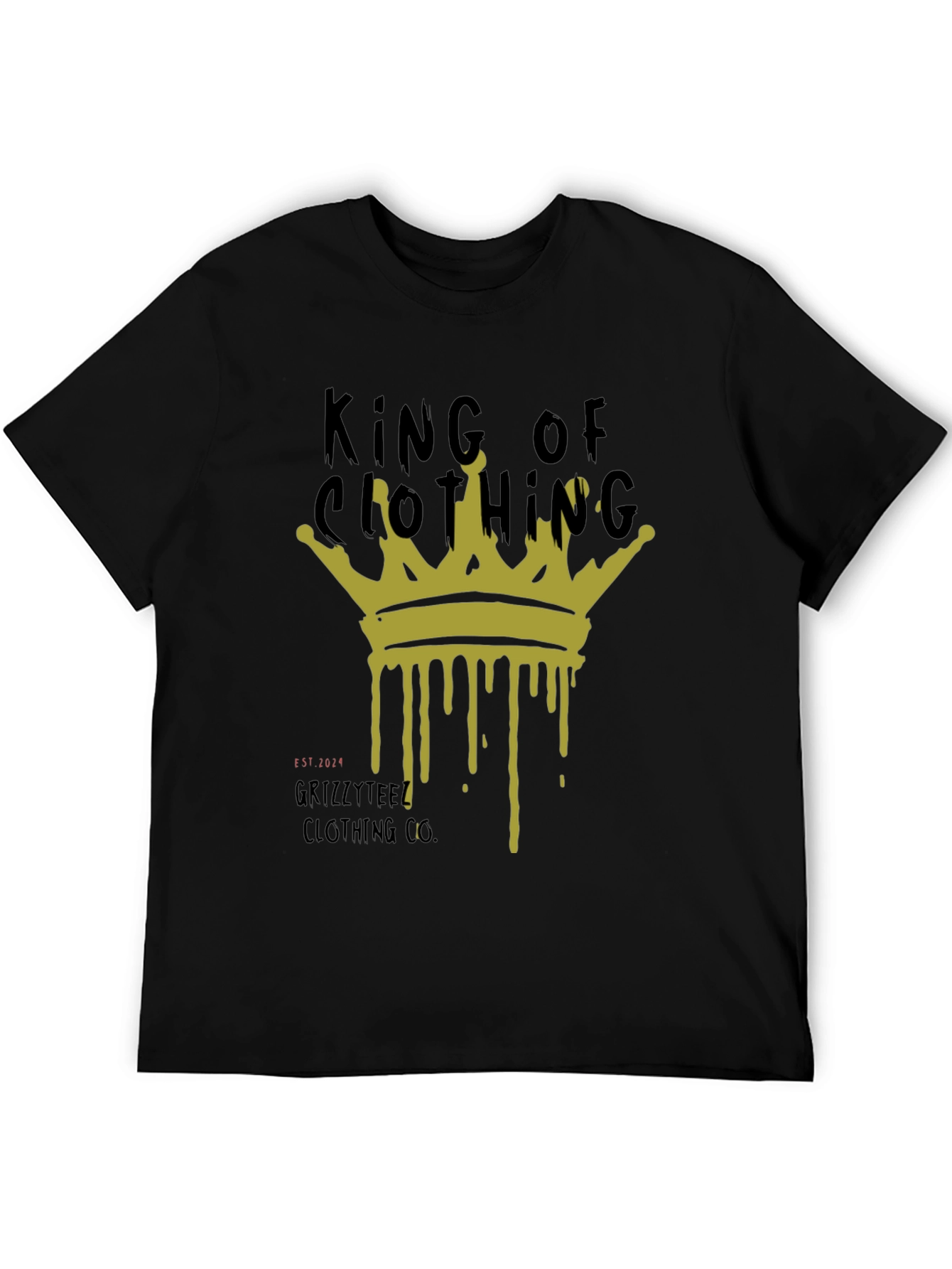 King of Clothing Dripping Crown Graphic Tee