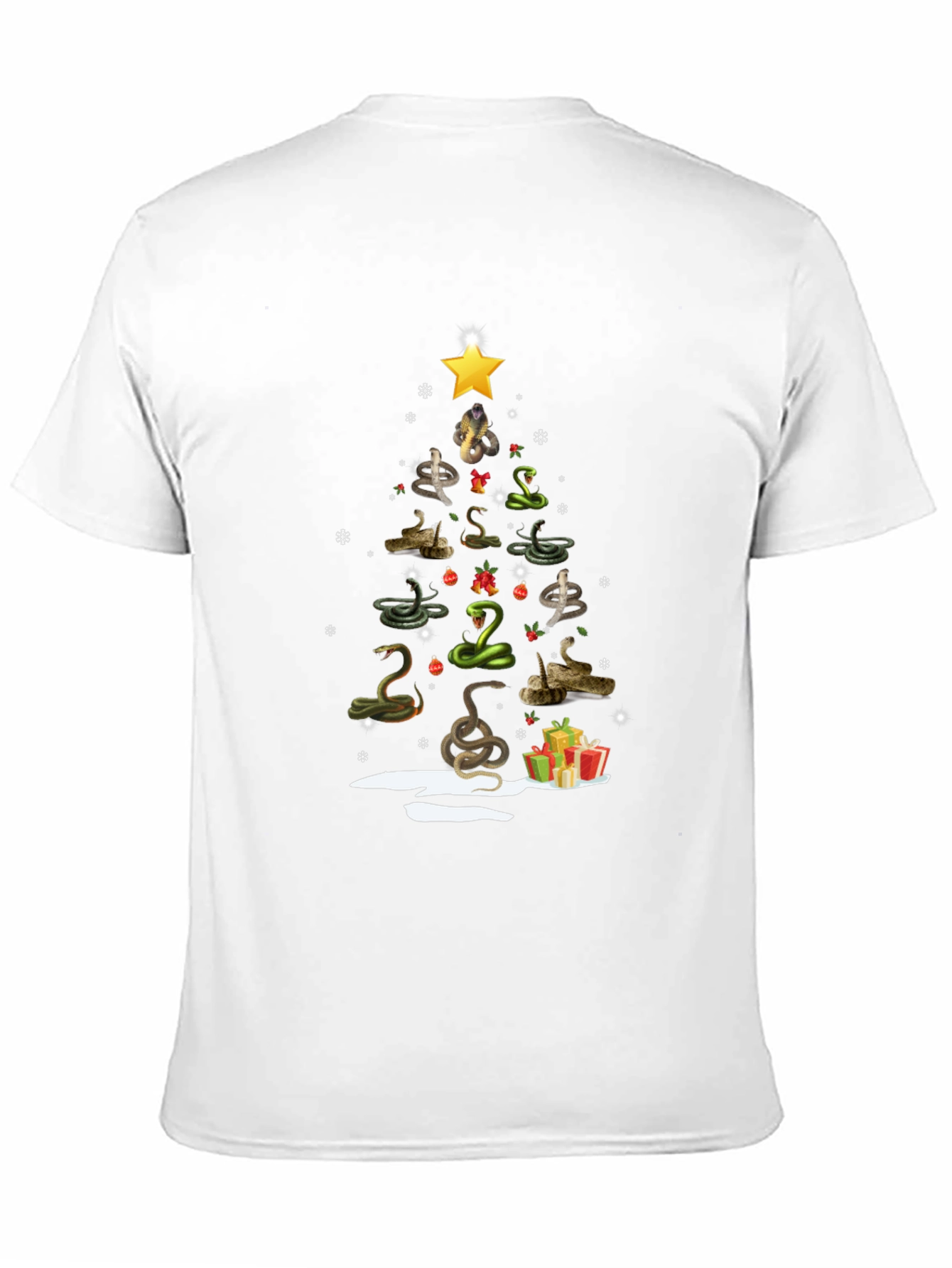 Snake Christmas Tree T-Shirt