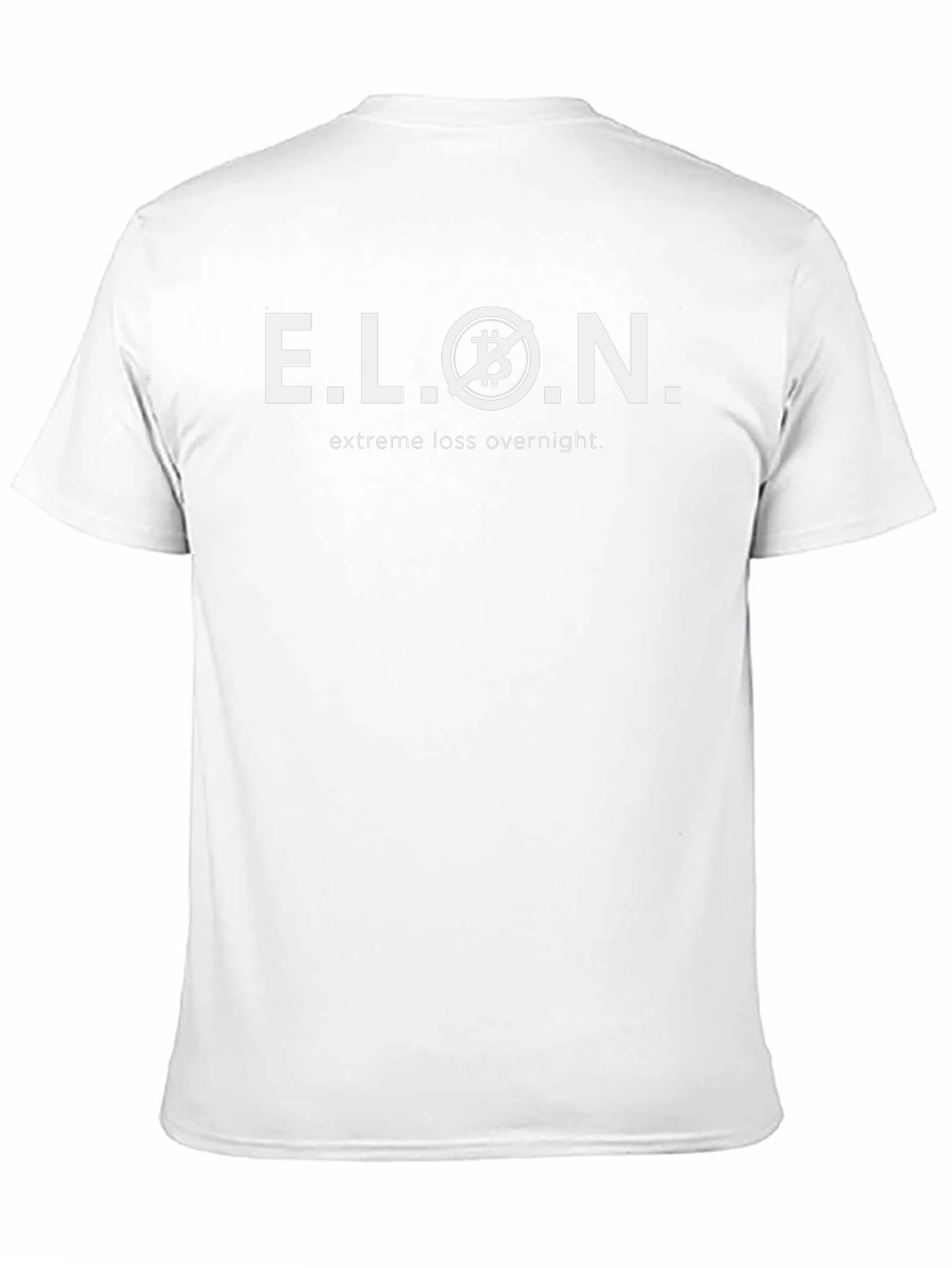 E.L.O.N. Bitcoin Crypto Investor T-Shirt