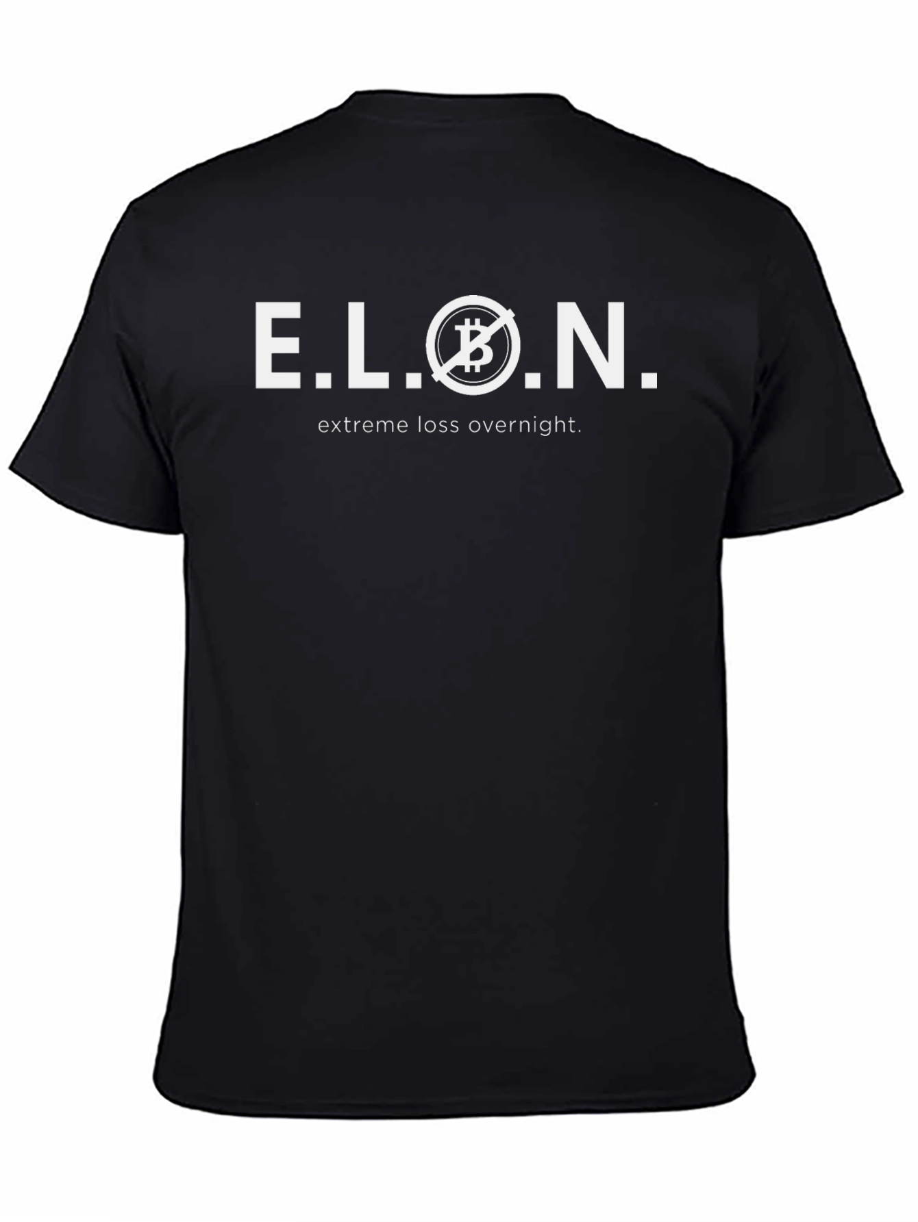 E.L.O.N. Bitcoin Crypto Investor T-Shirt