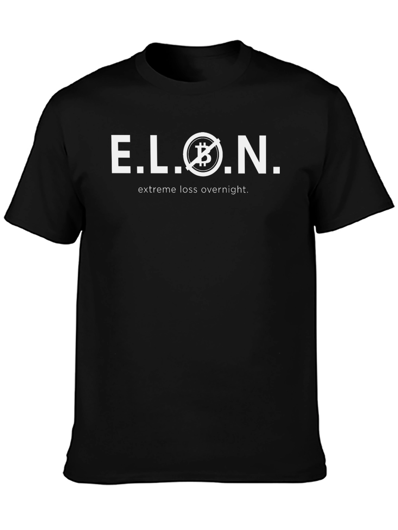 E.L.O.N. Bitcoin Crypto Investor T-Shirt