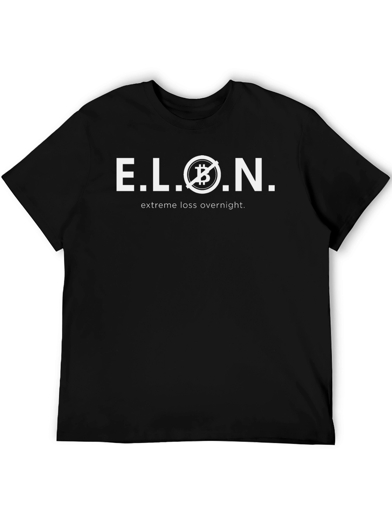 E.L.O.N. Bitcoin Crypto Investor T-Shirt