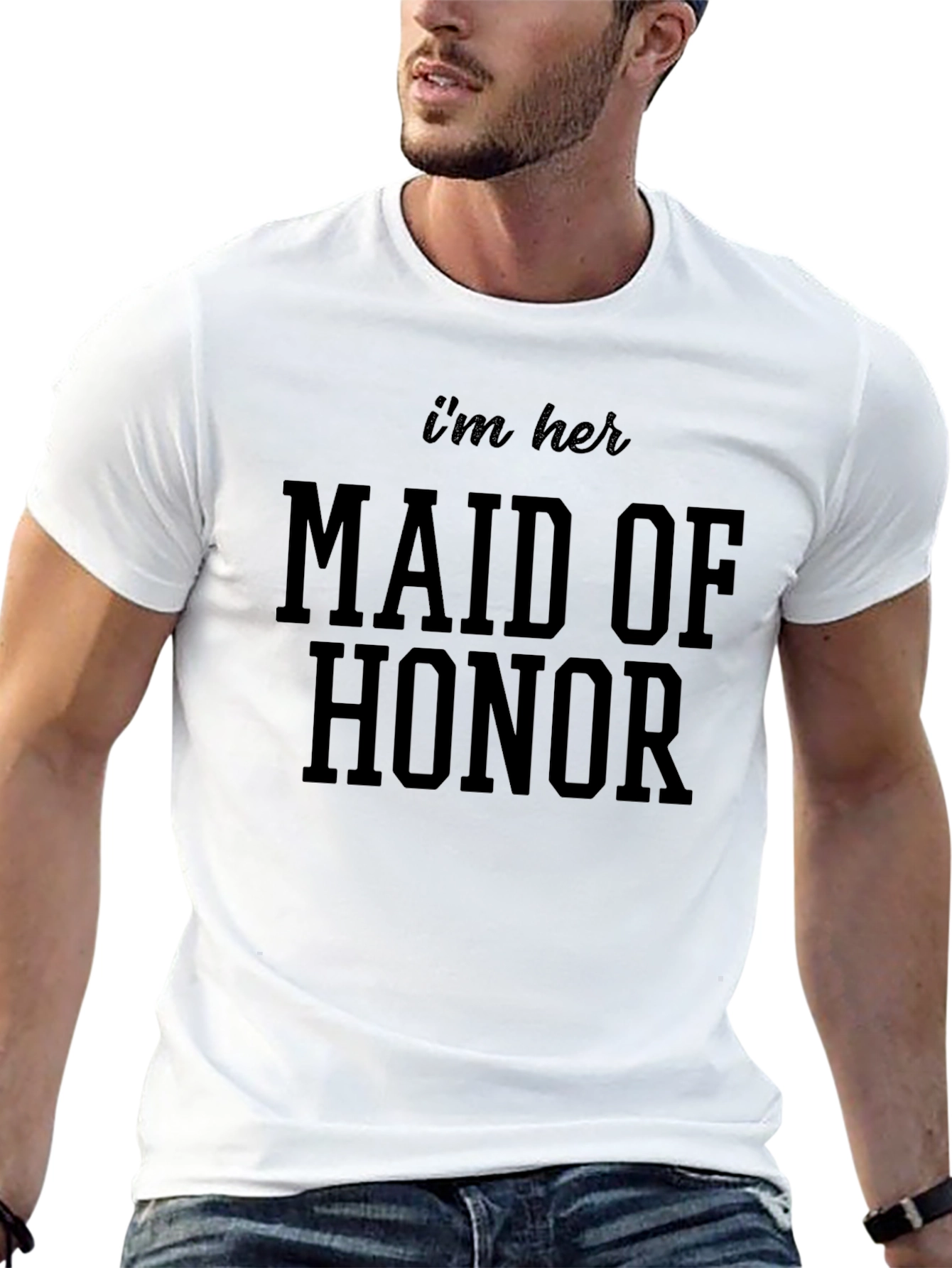 Maid of Honor Wedding T-Shirt