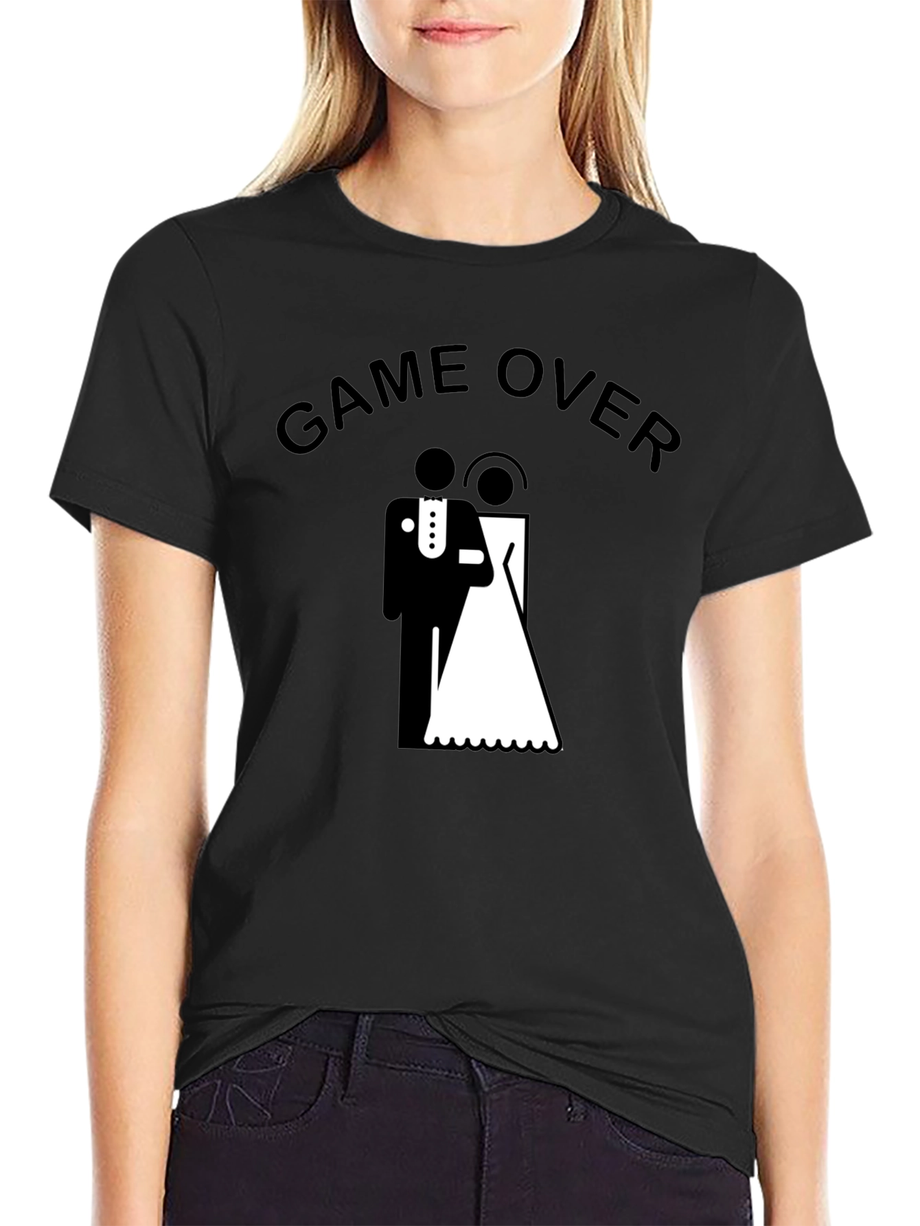 Game Over Wedding T-Shirt