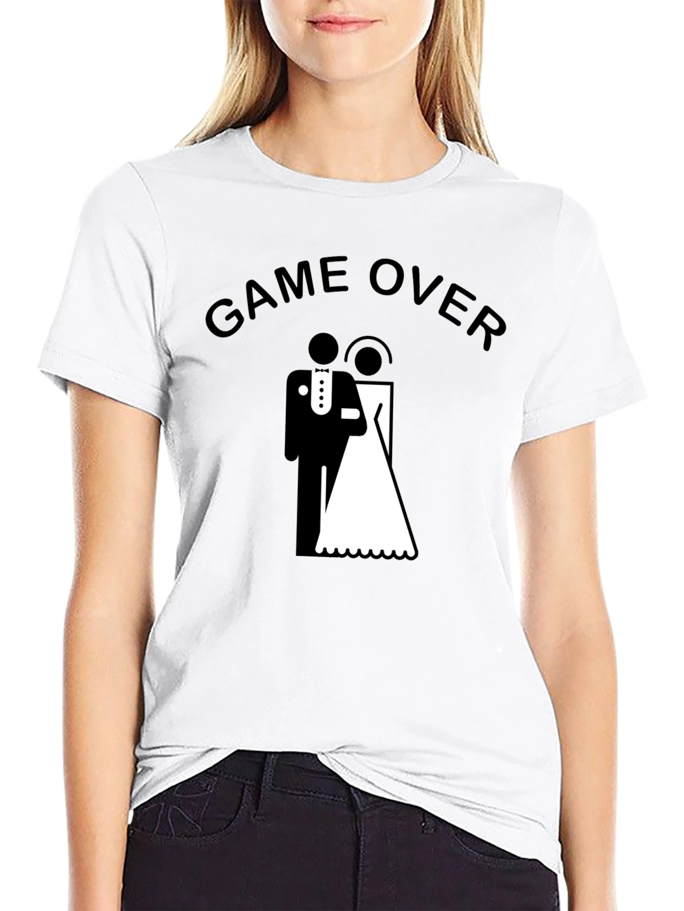 Game Over Wedding T-Shirt