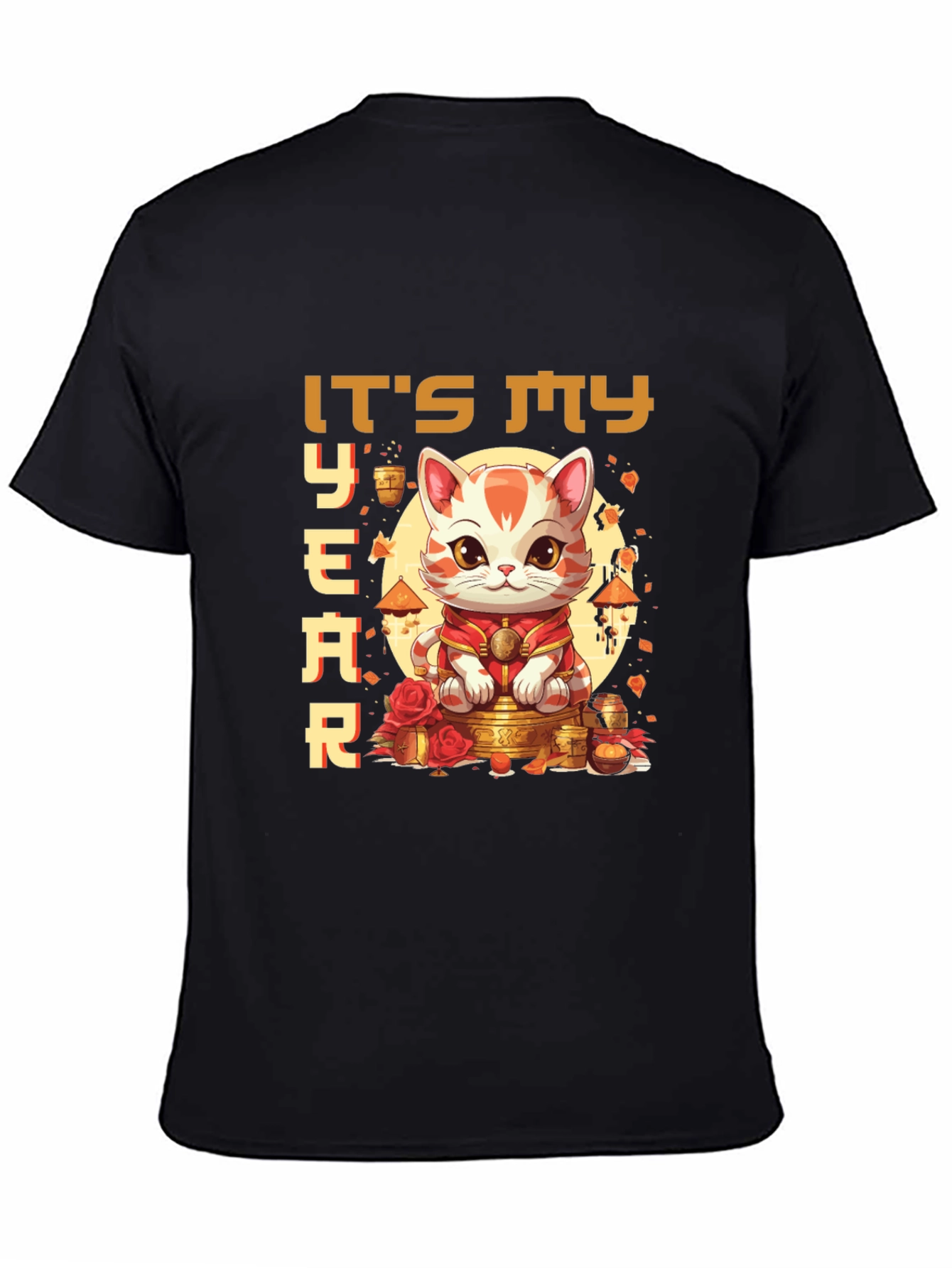 Its My Year Cat Graphic Tee
