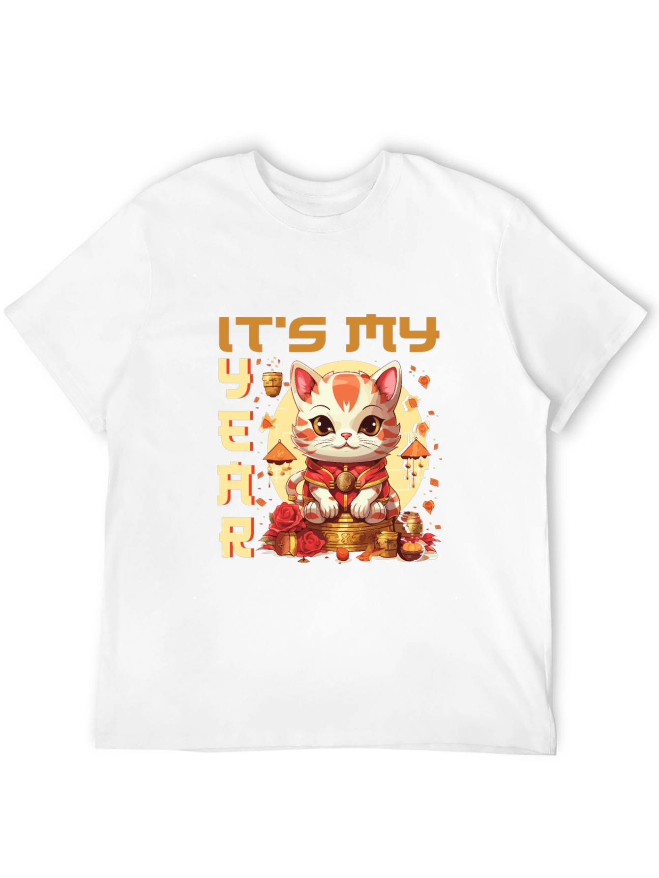 Its My Year Cat Graphic Tee