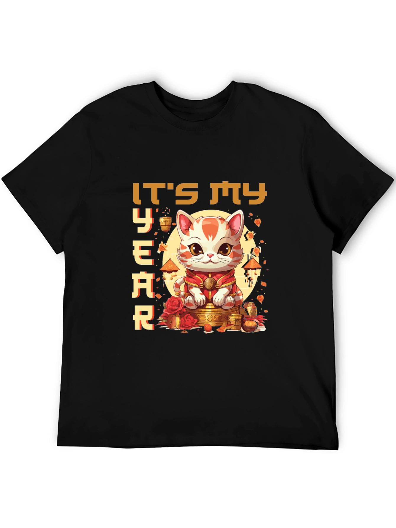 Its My Year Cat Graphic Tee