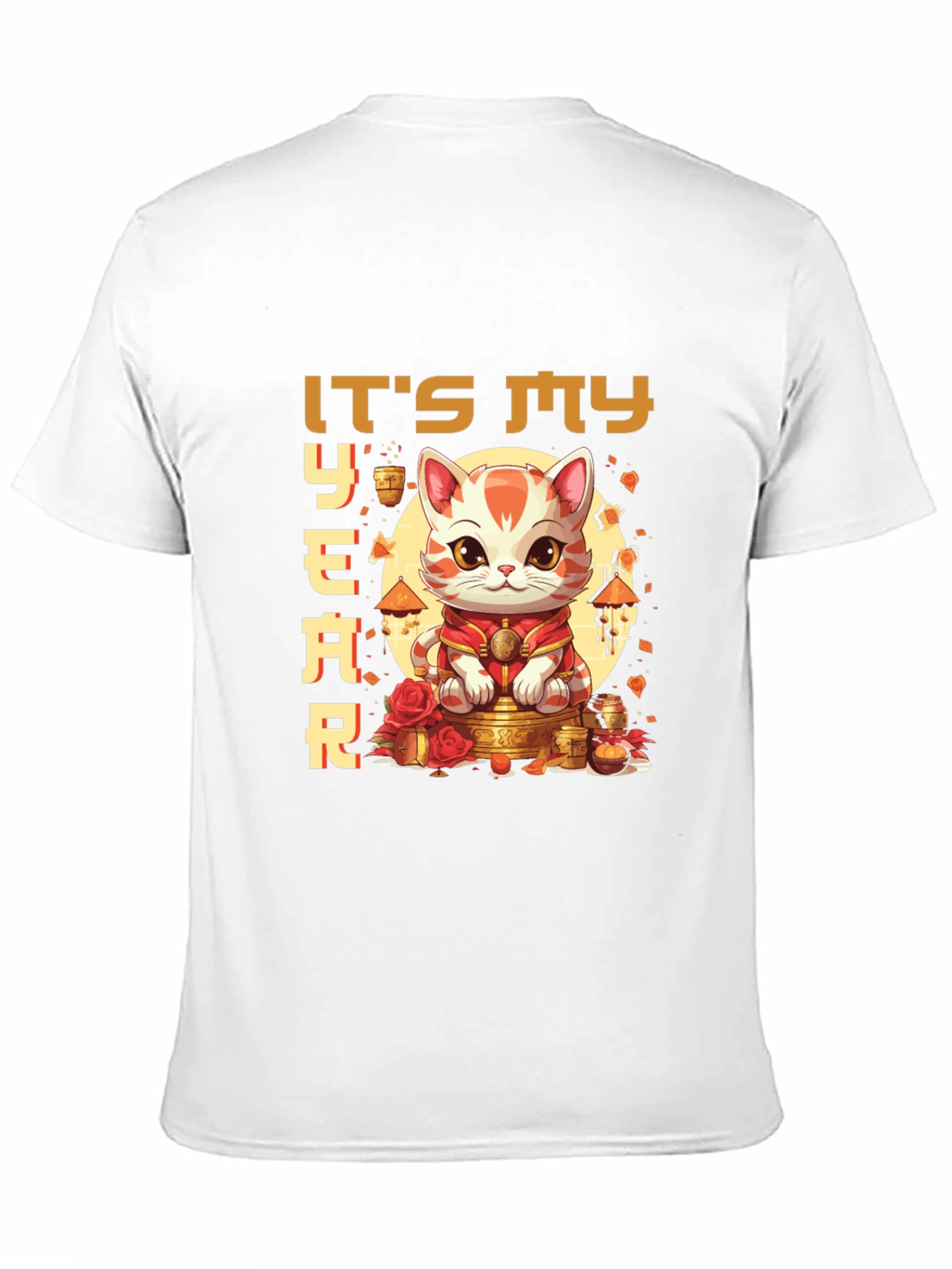 Its My Year Cat Graphic Tee