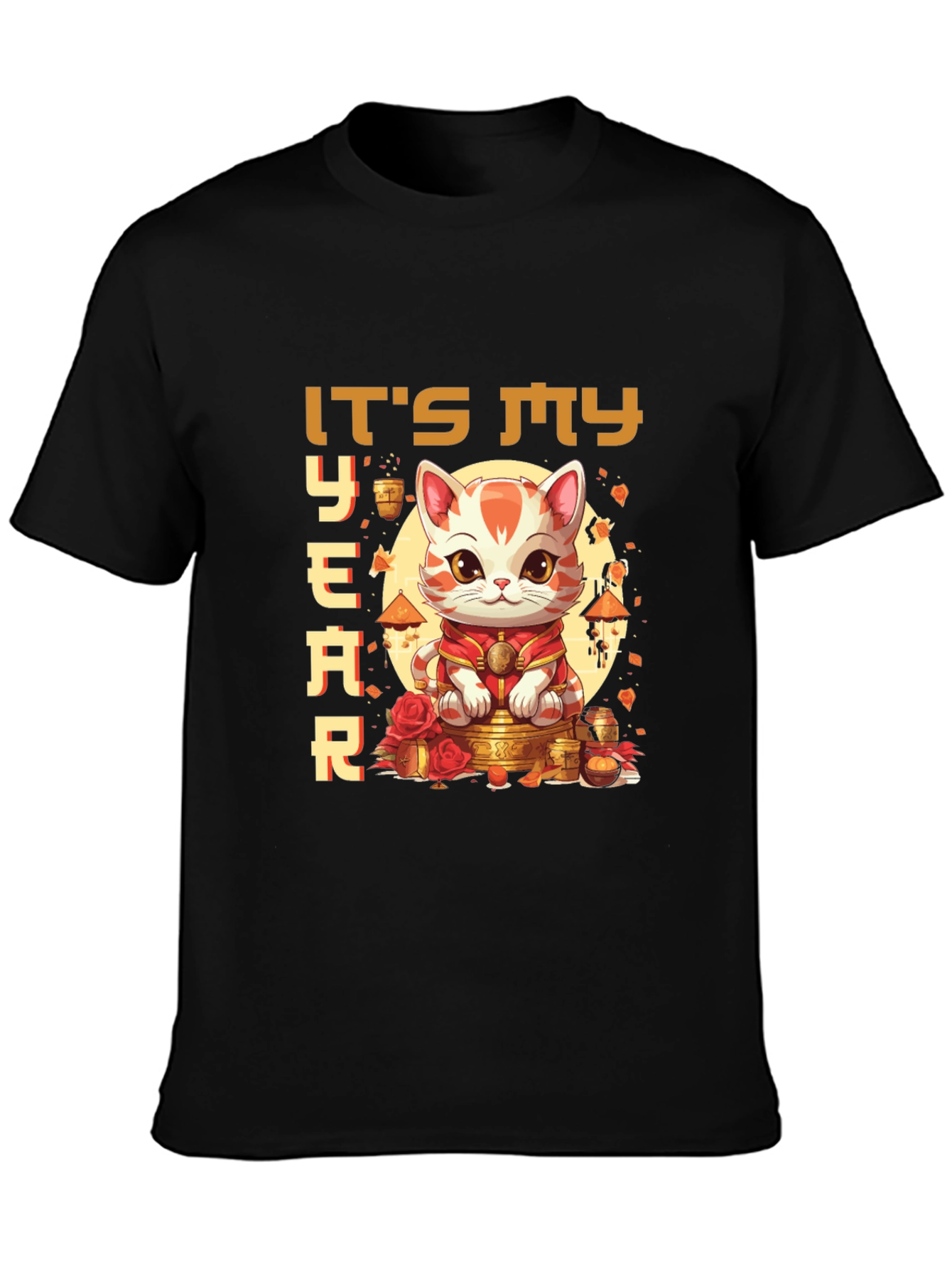 Its My Year Cat Graphic Tee