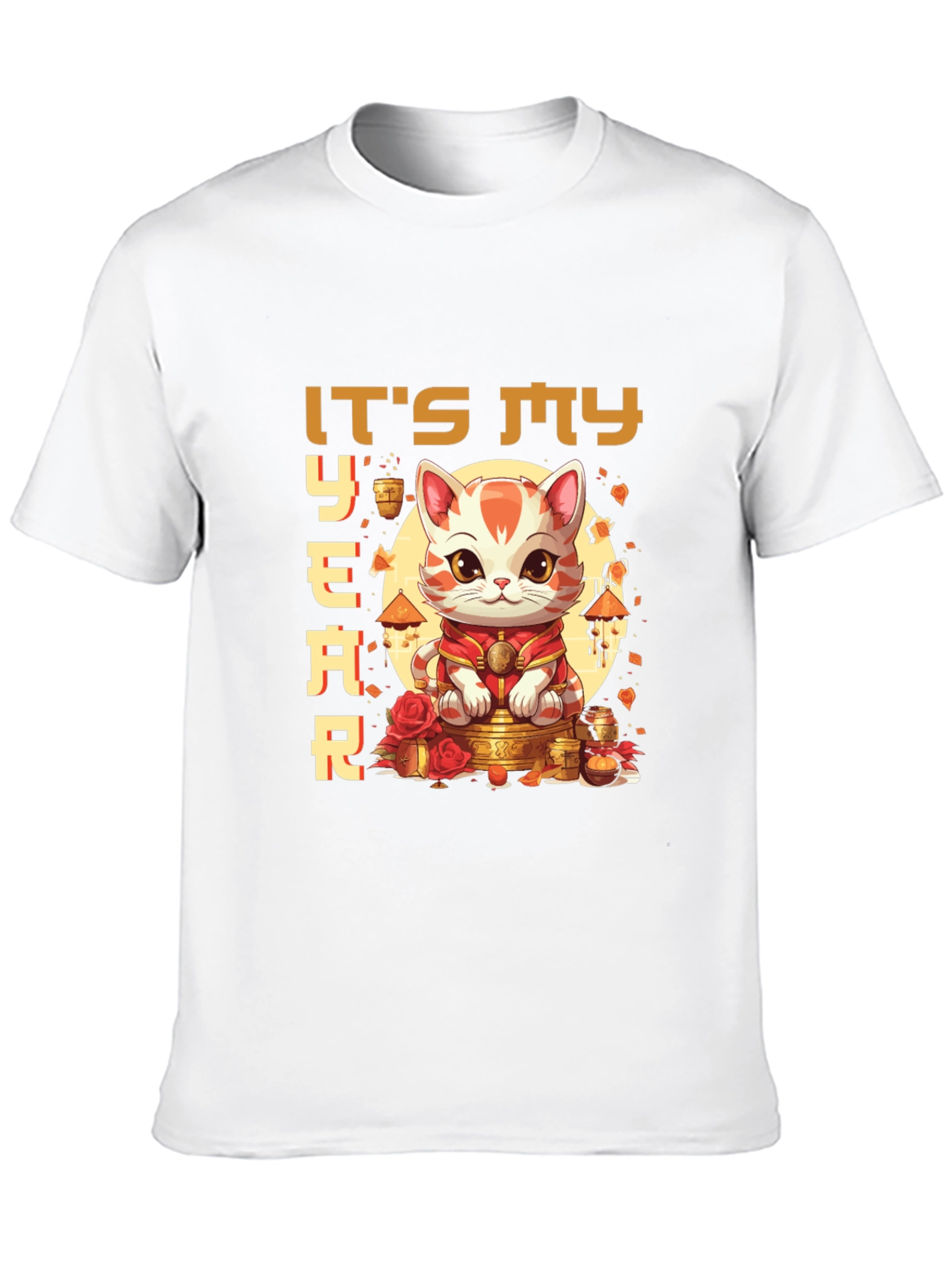 Its My Year Cat Graphic Tee