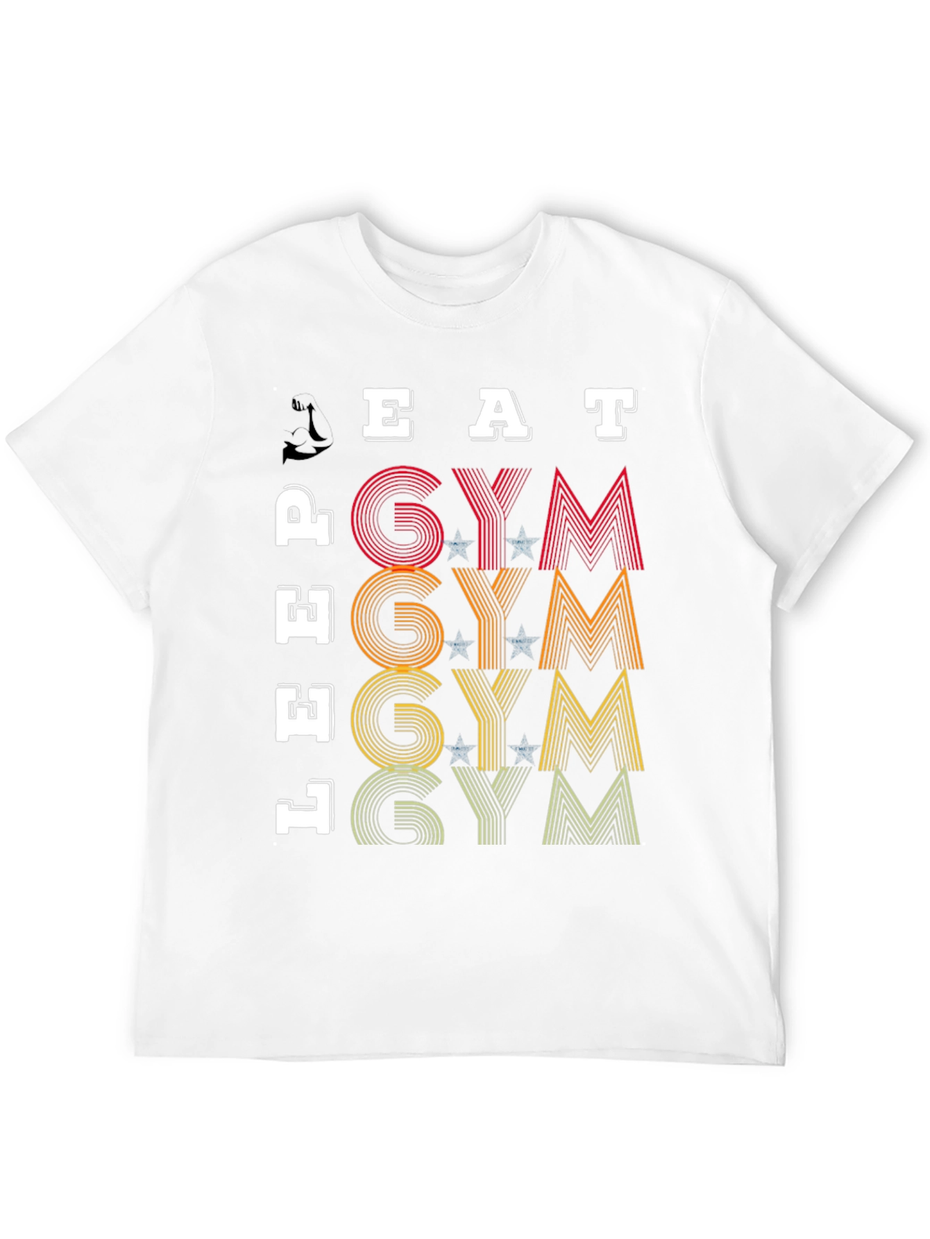 Eat Lift Gym T-Shirt - Fitness Motivation Tee