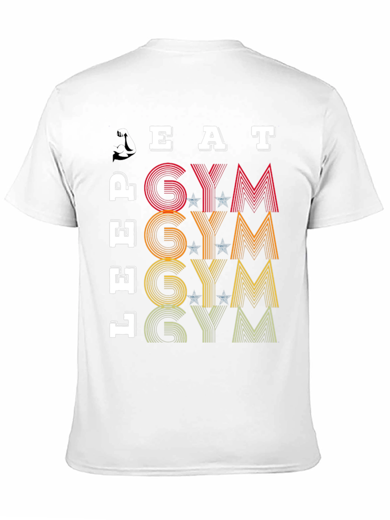 Eat Lift Gym T-Shirt - Fitness Motivation Tee