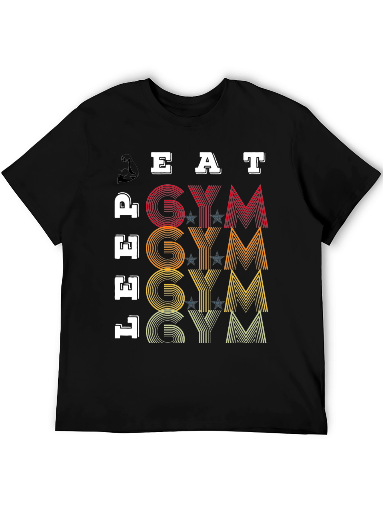 Eat Lift Gym T-Shirt - Fitness Motivation Tee