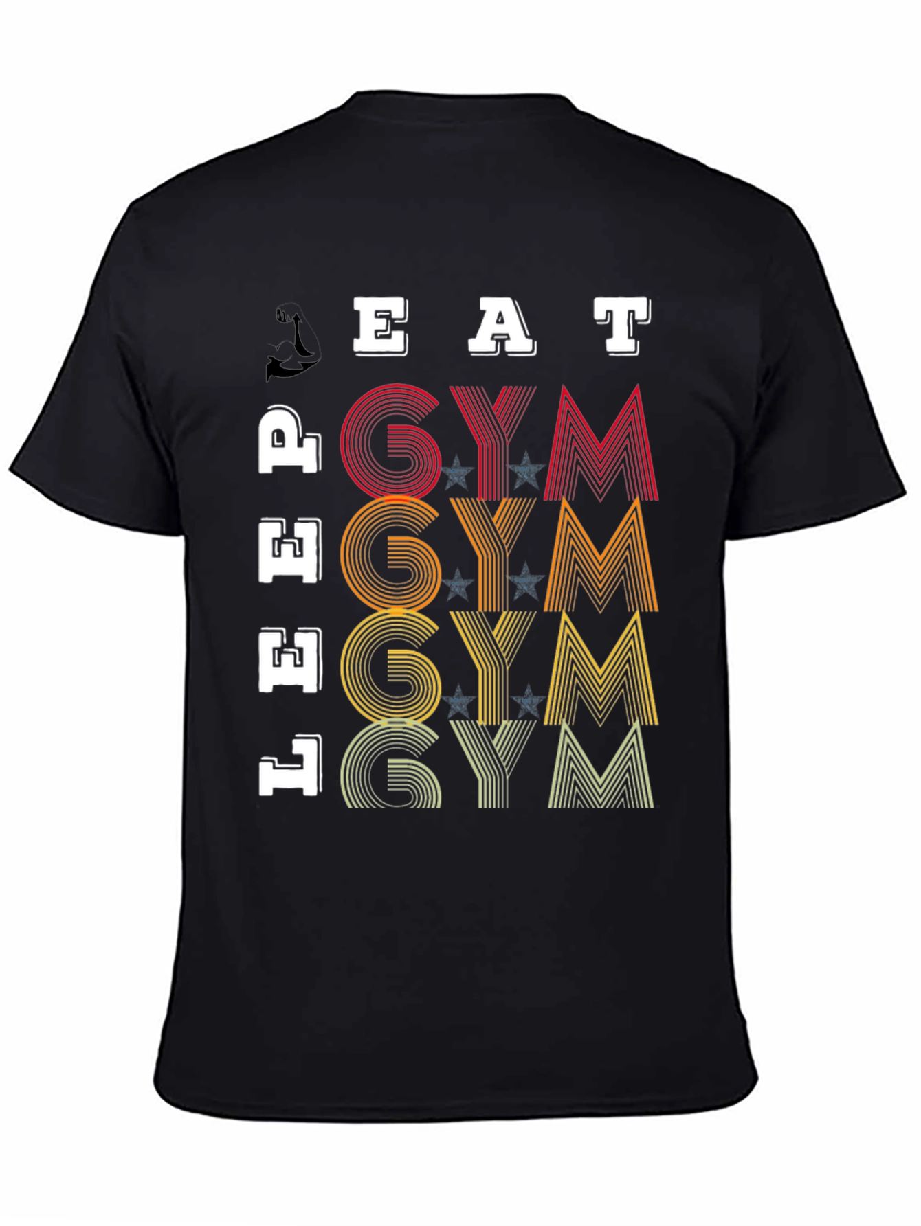 Eat Lift Gym T-Shirt - Fitness Motivation Tee