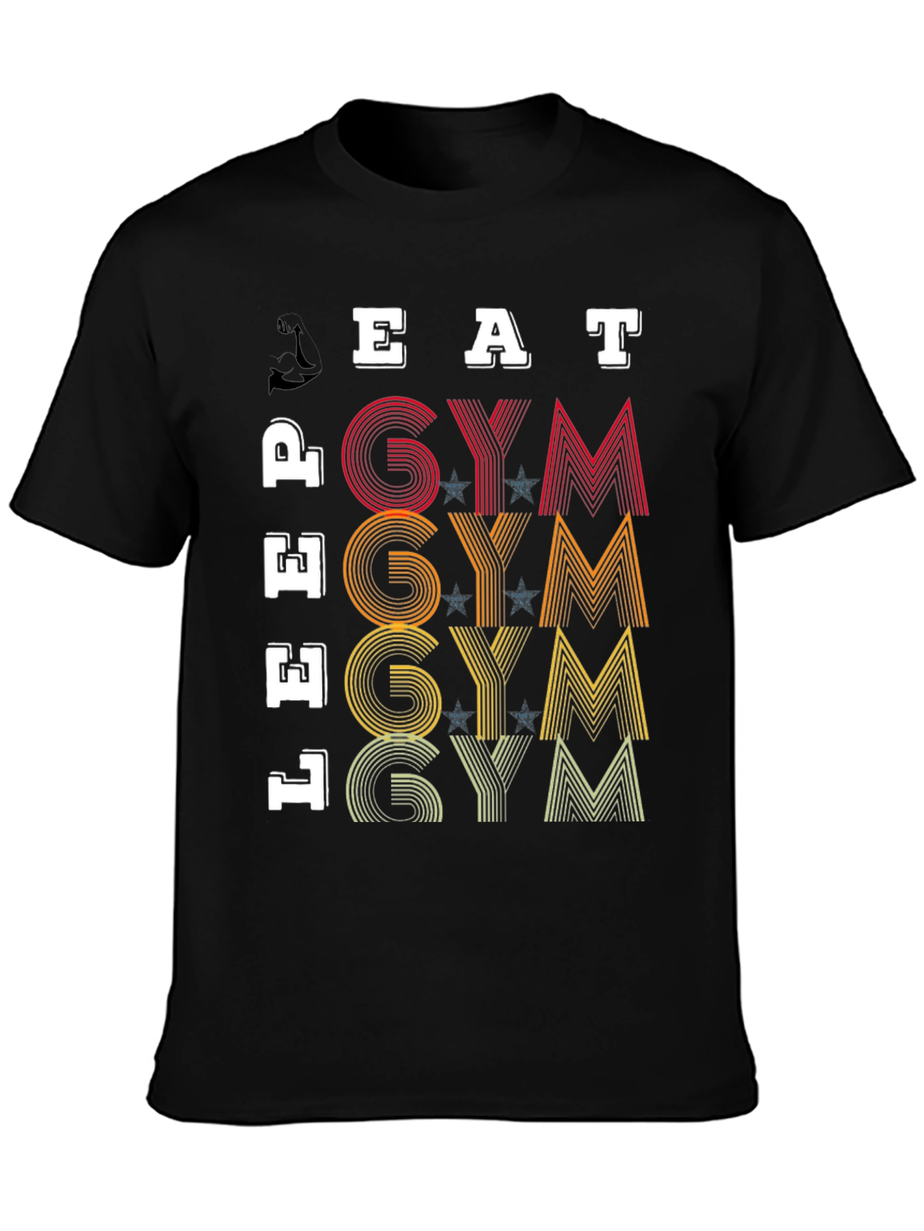 Eat Lift Gym T-Shirt - Fitness Motivation Tee