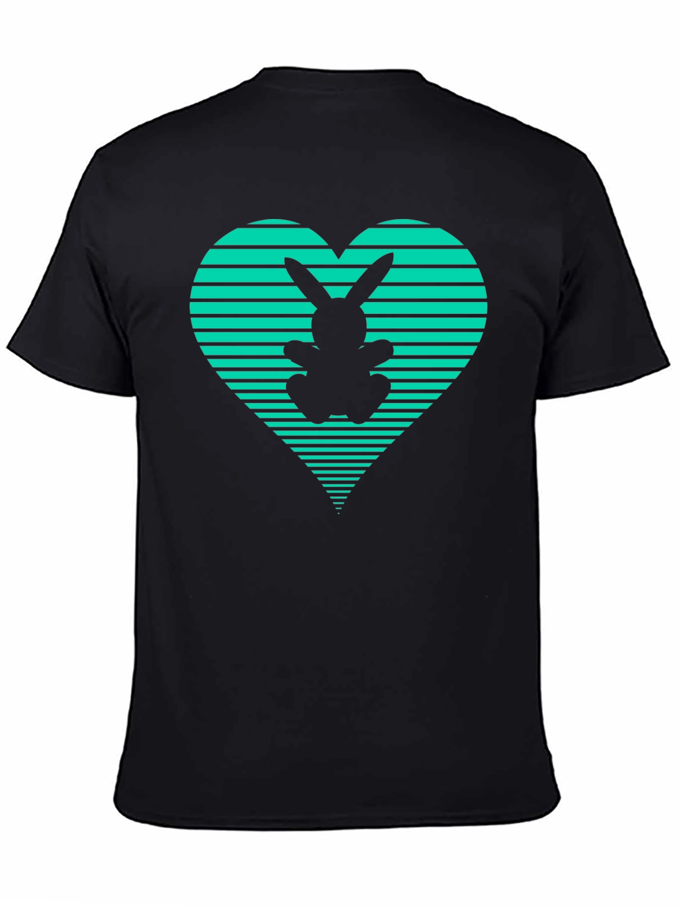 Heart Bunny Graphic Tee