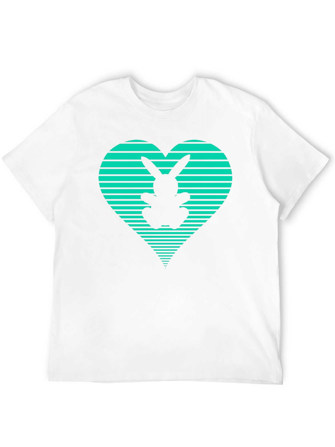 Heart Bunny Graphic Tee