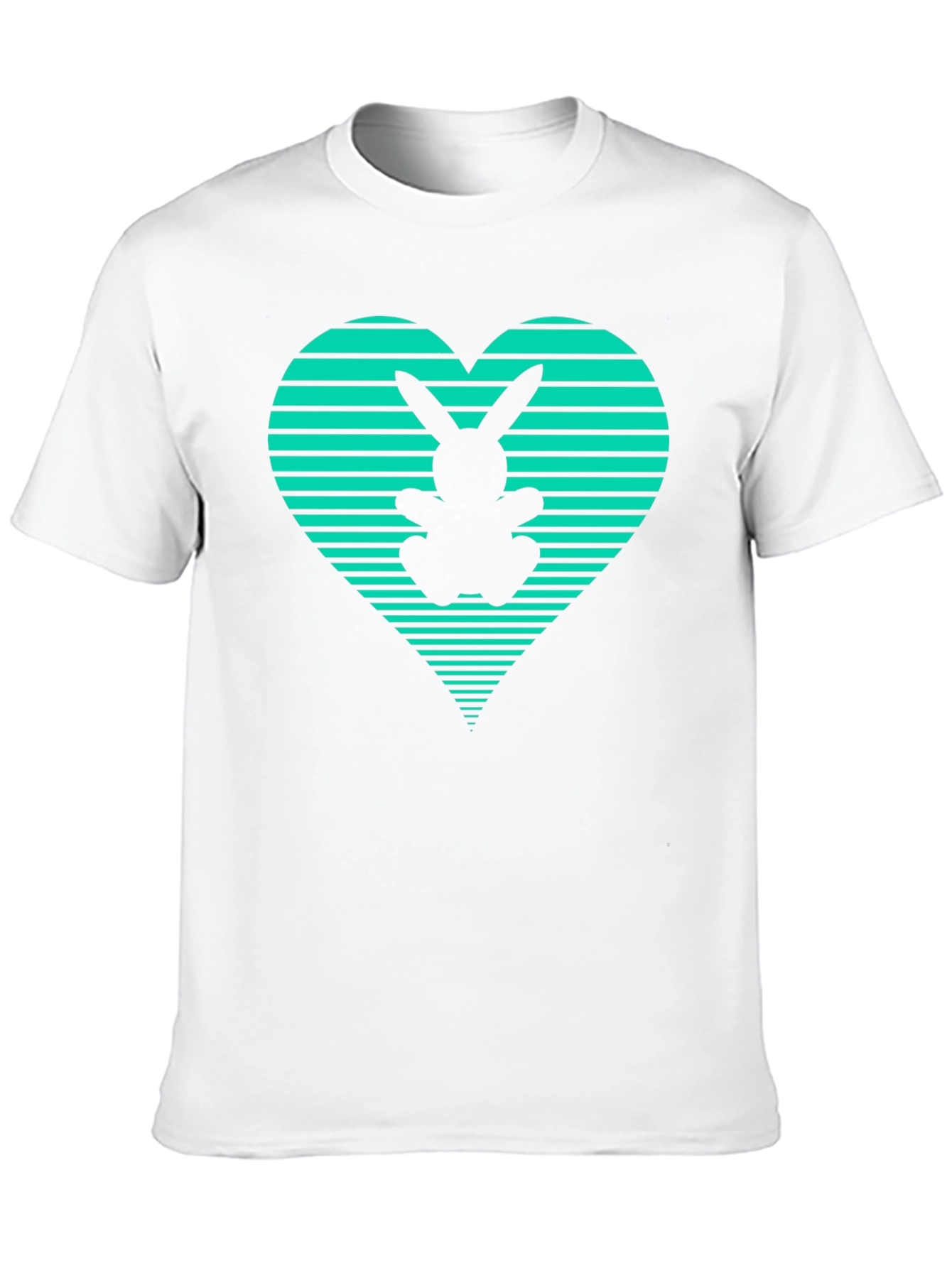 Heart Bunny Graphic Tee
