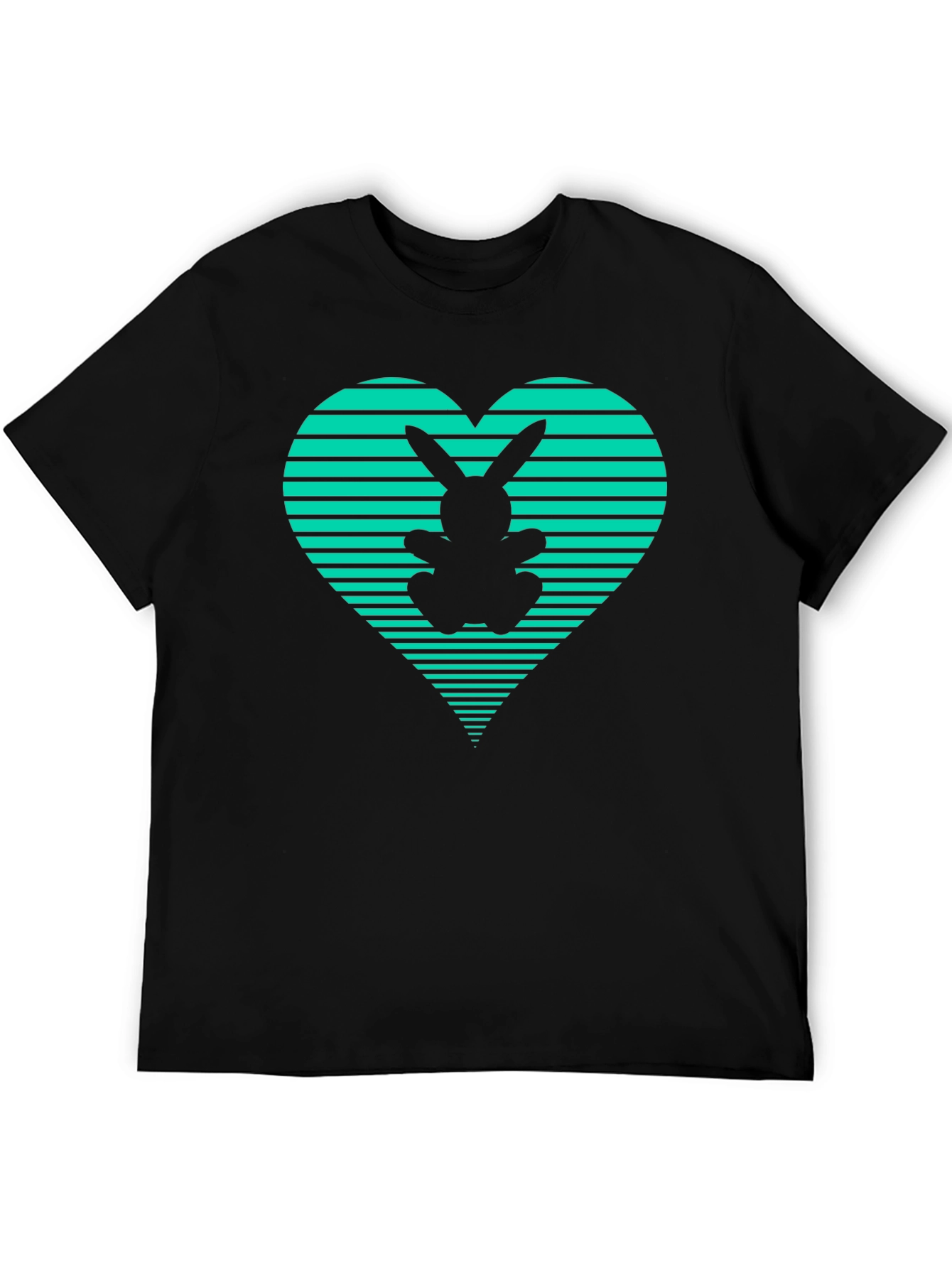 Heart Bunny Graphic Tee