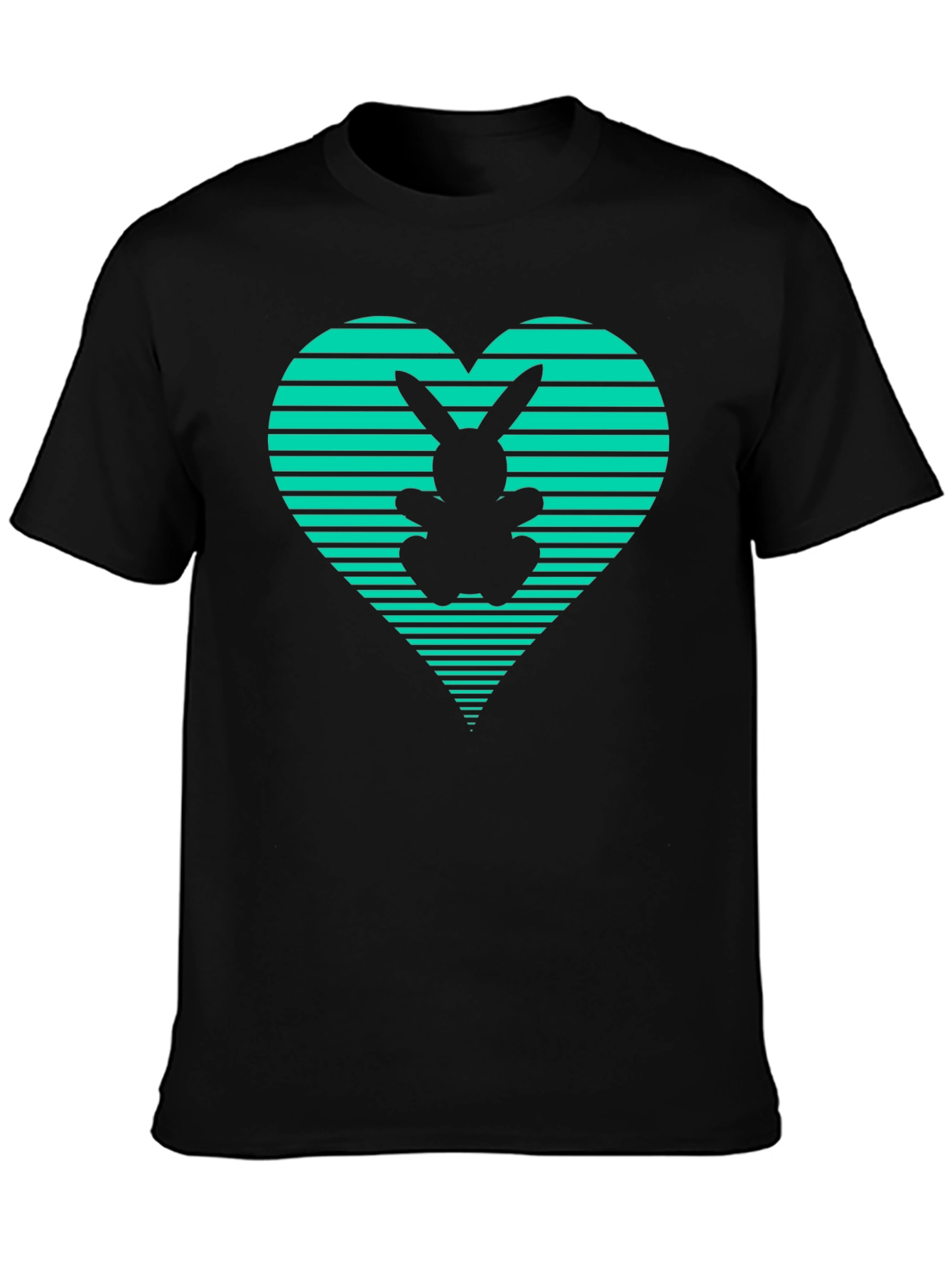 Heart Bunny Graphic Tee
