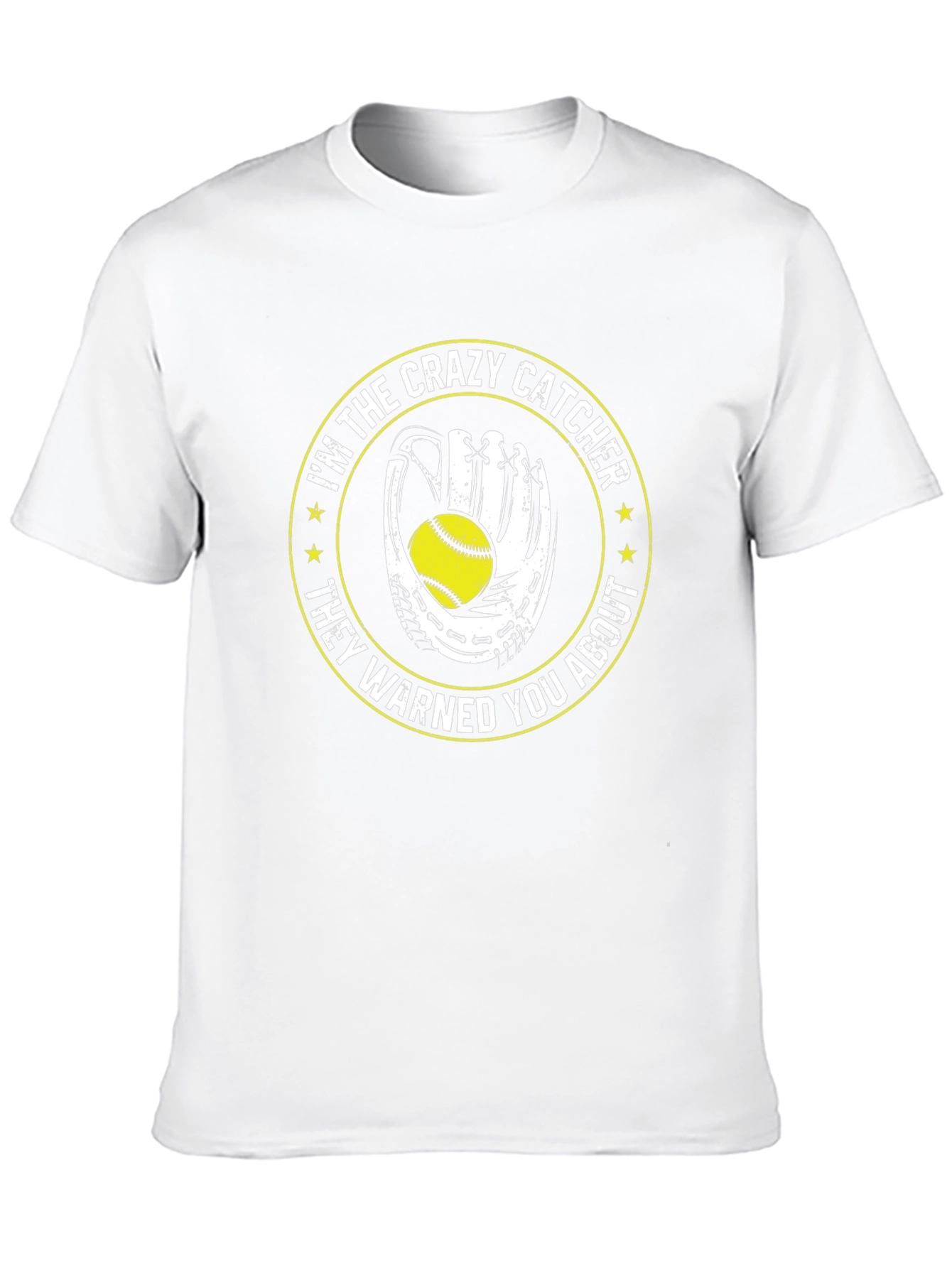 Crazy Catcher T-Shirt - Softball Gift