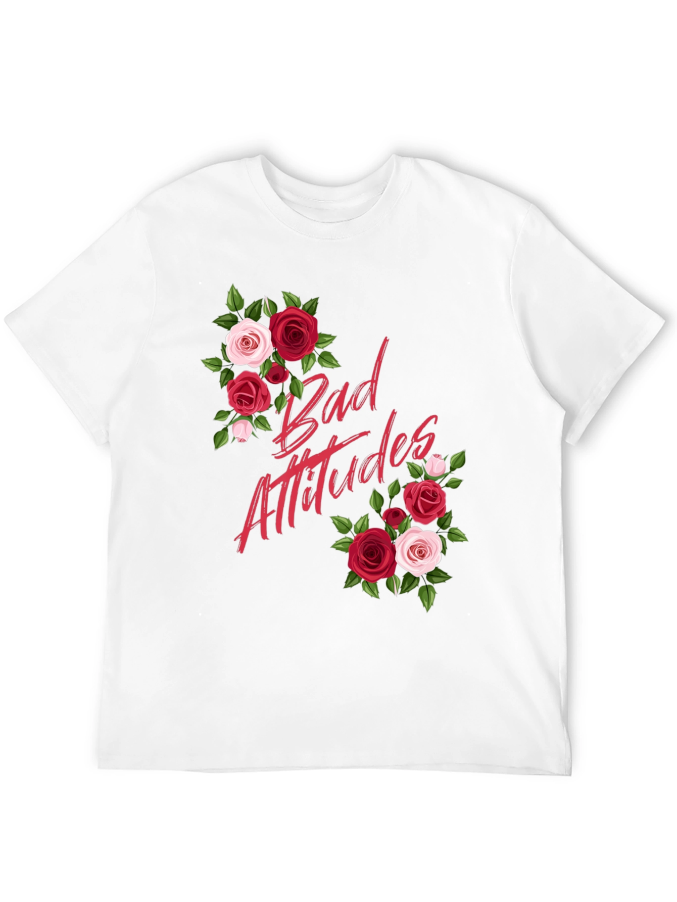 Bad Attitudes Floral Graphic Tee