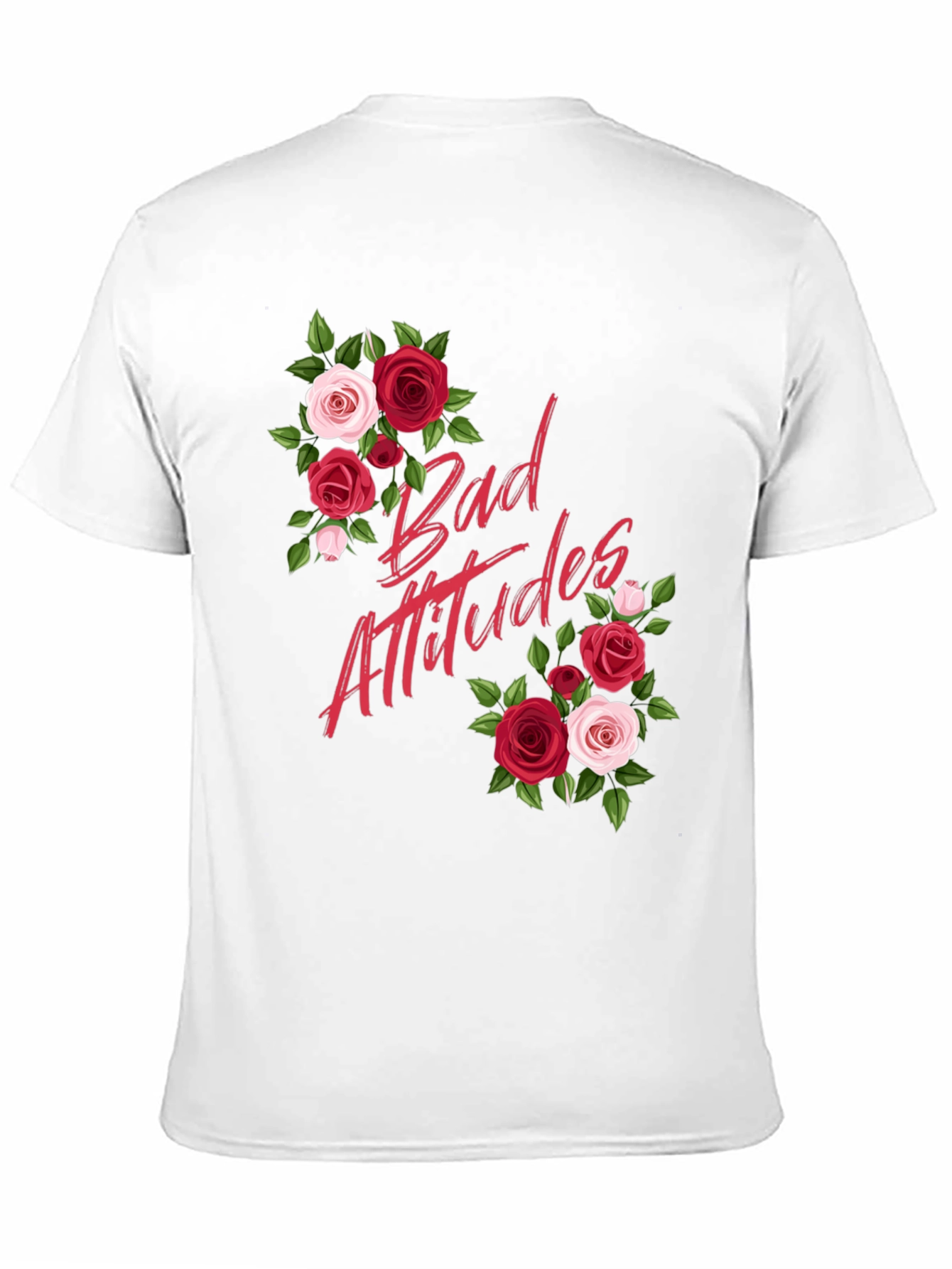 Bad Attitudes Floral Graphic Tee