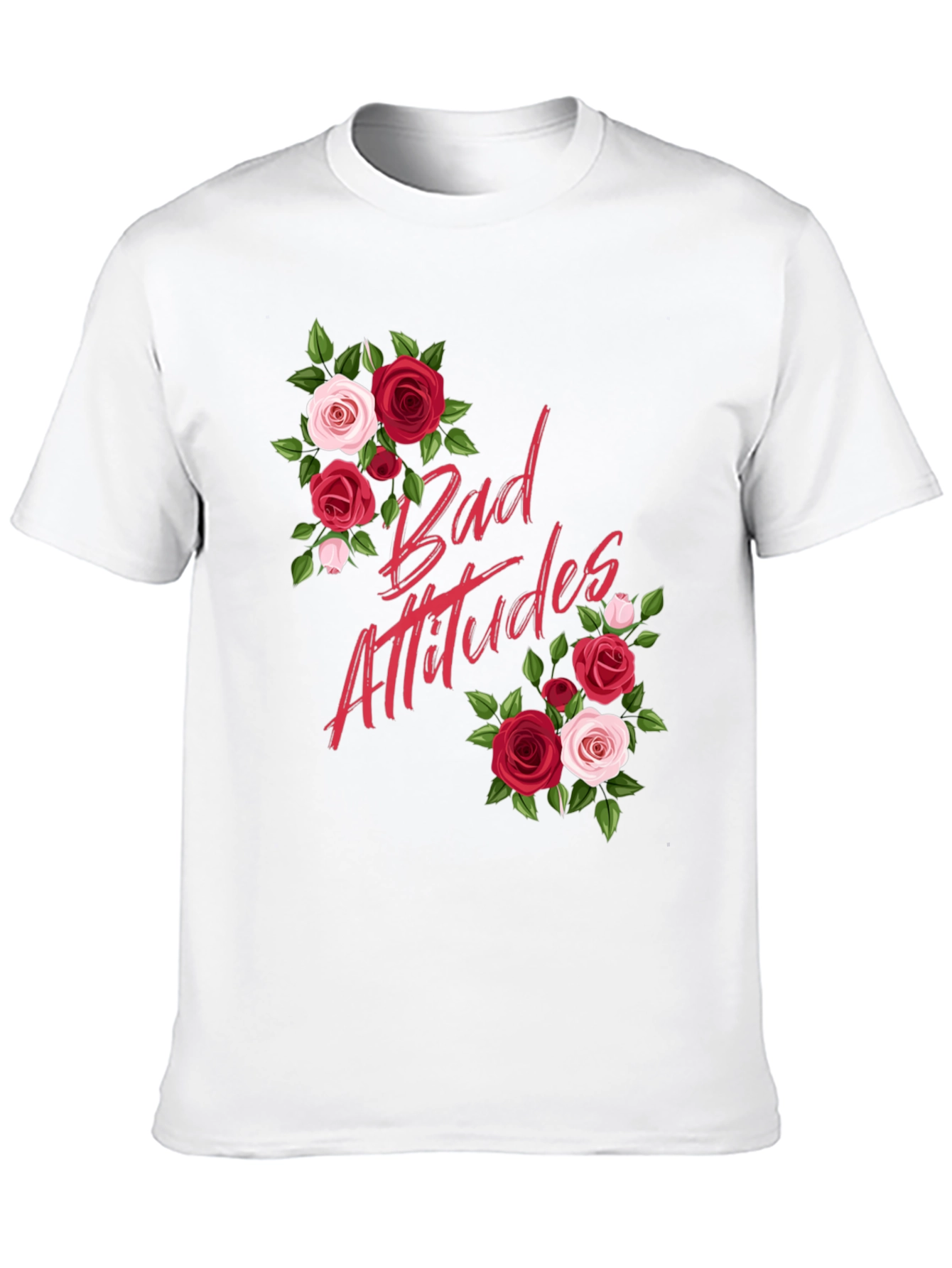 Bad Attitudes Floral Graphic Tee