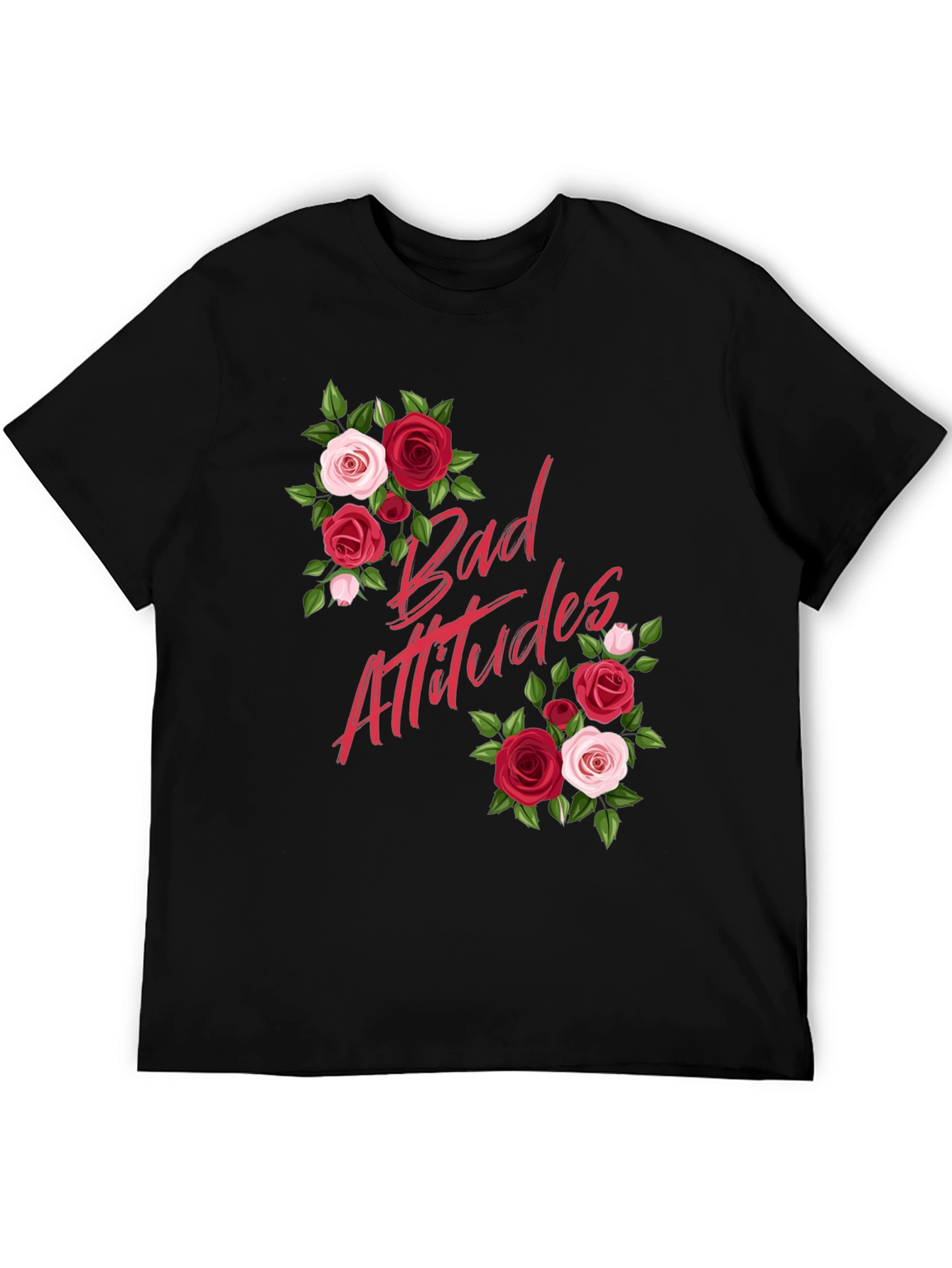Bad Attitudes Floral Graphic Tee