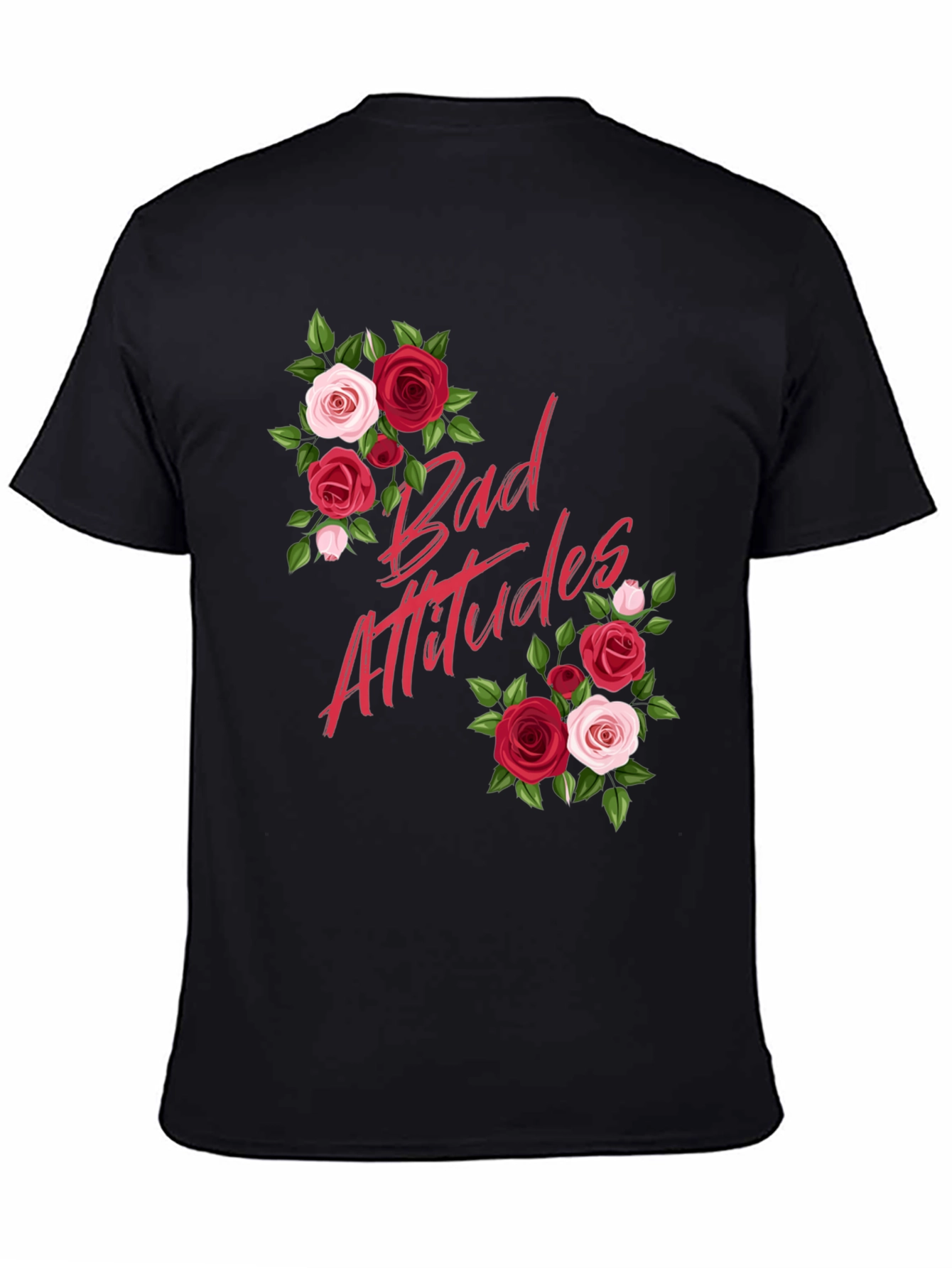 Bad Attitudes Floral Graphic Tee