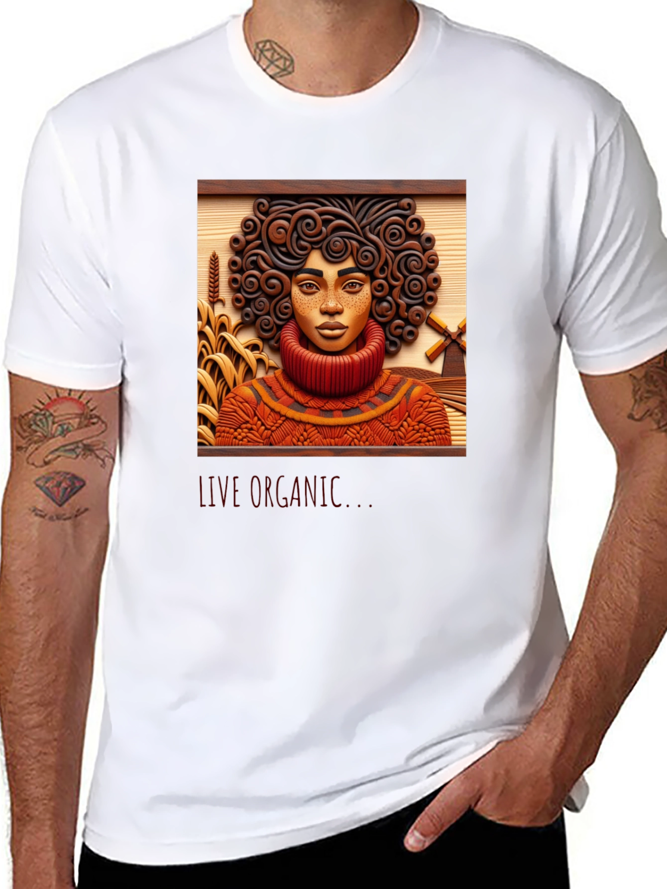 Artisan Crafted Organic Life Tee