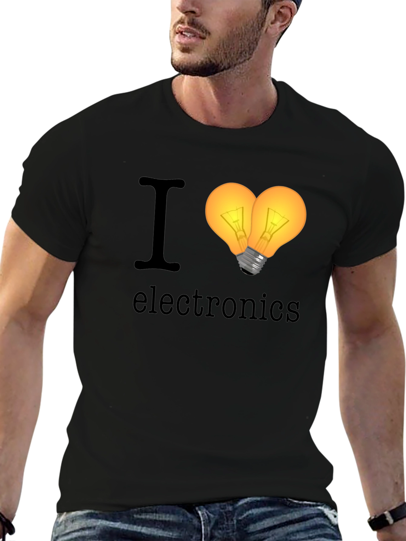 I Heart Electronics Graphic T-Shirt