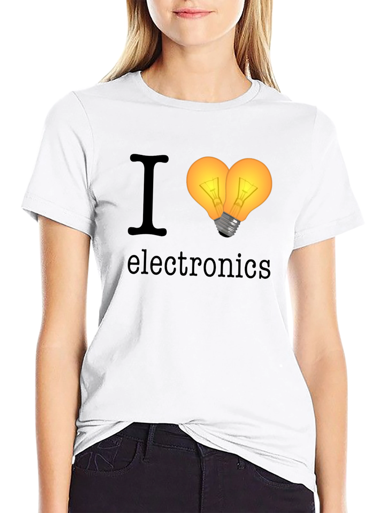 I Heart Electronics Graphic T-Shirt