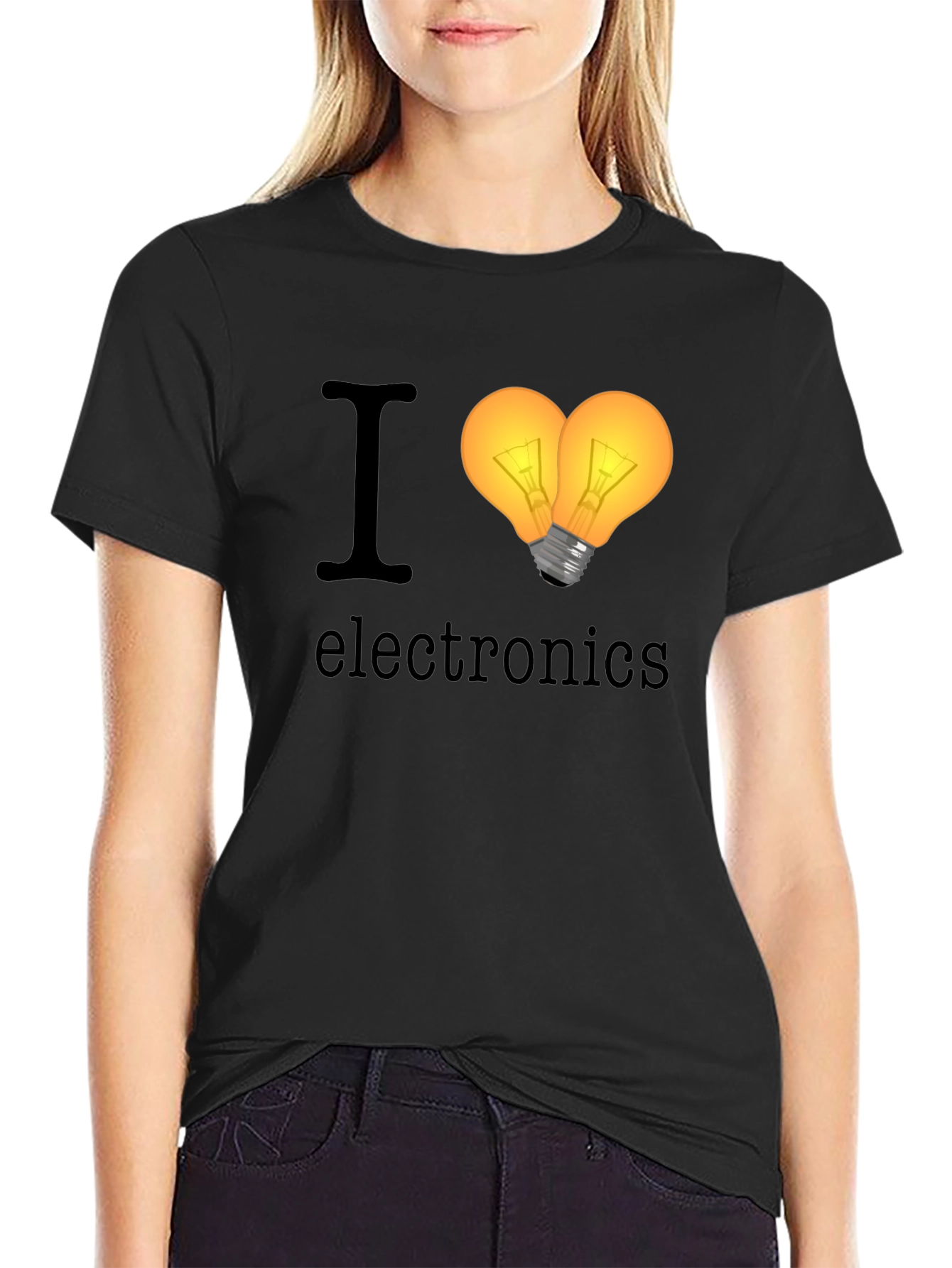 I Heart Electronics Graphic T-Shirt