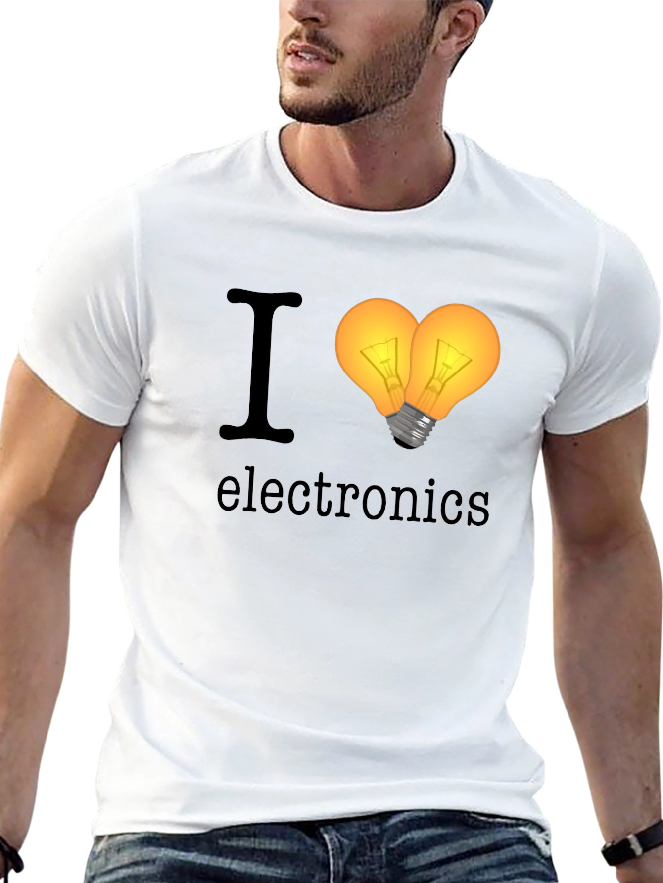 I Heart Electronics Graphic T-Shirt