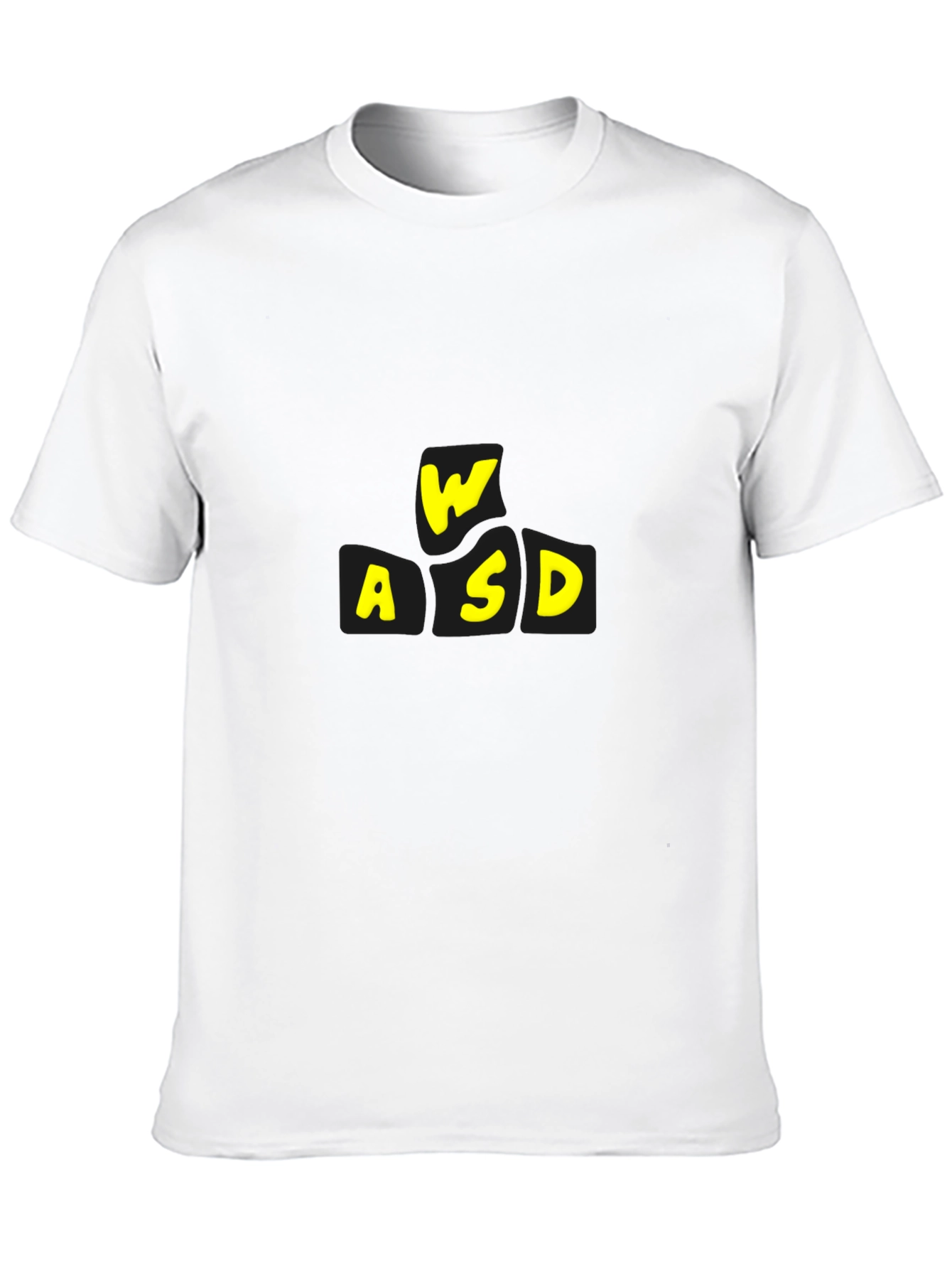 WASD Gaming T-Shirt - Black Short Sleeve