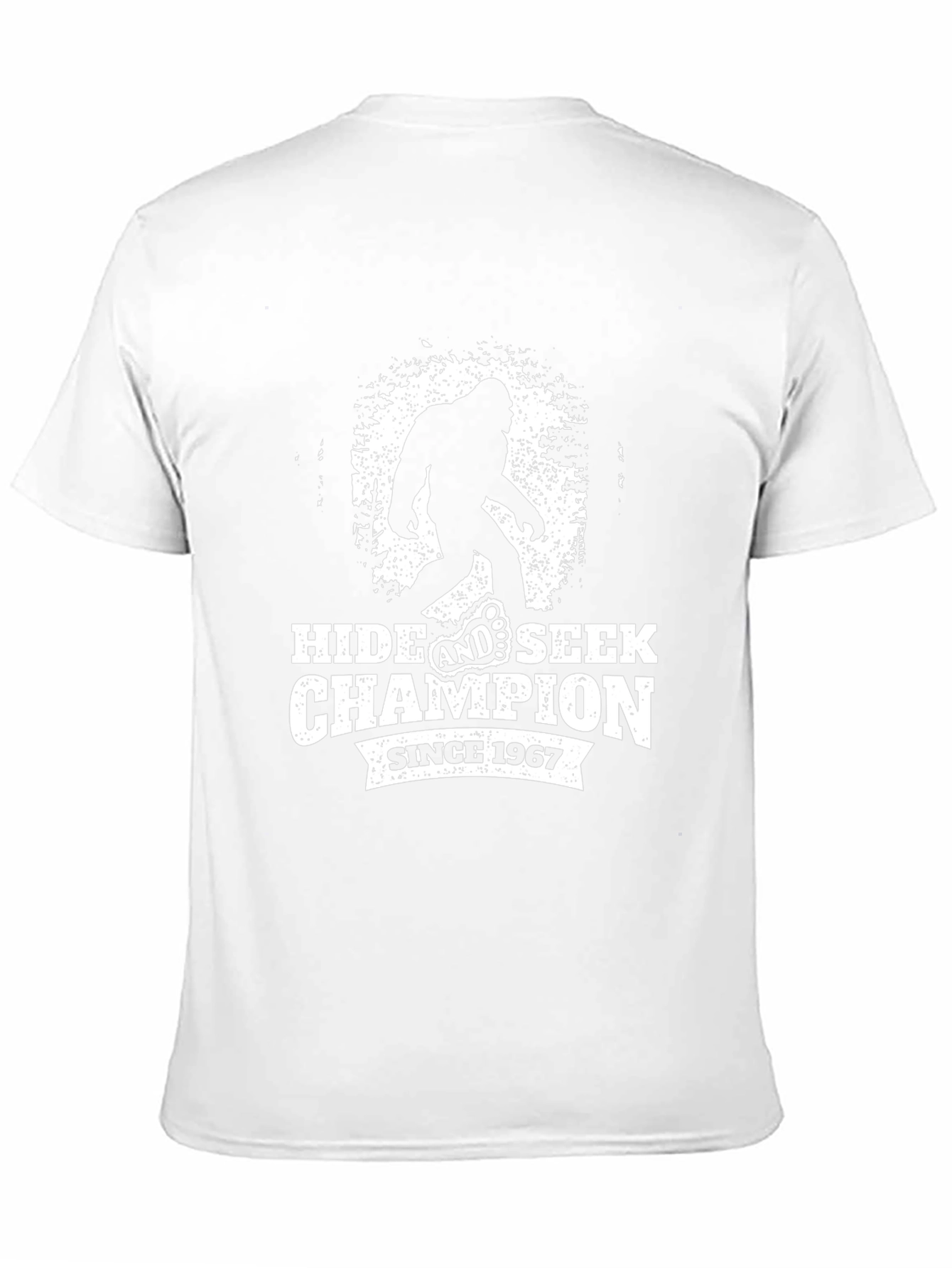 Hide and Seek Champion T-Shirt - Bigfoot Design