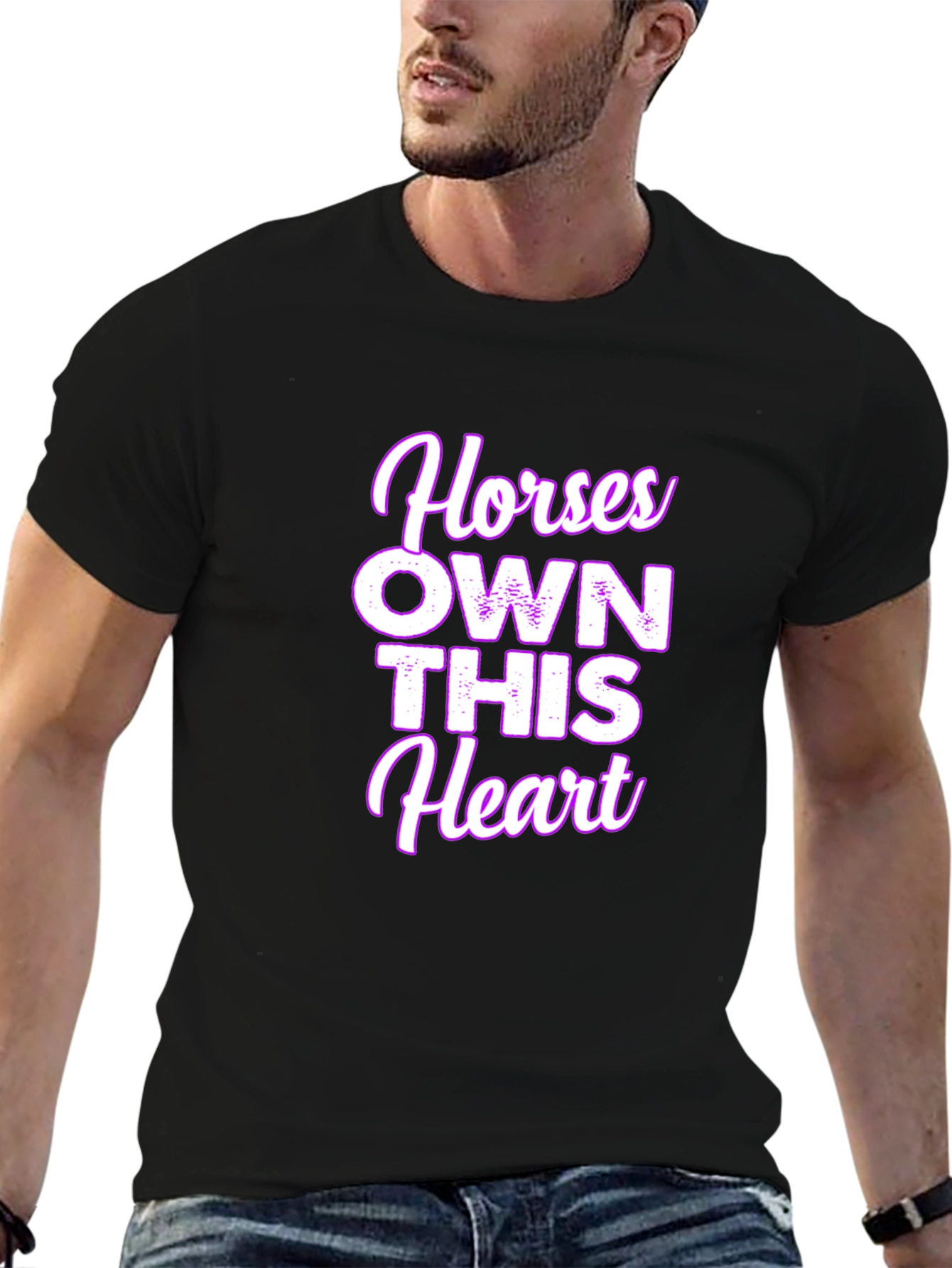 Horses Own This Heart Graphic Tee