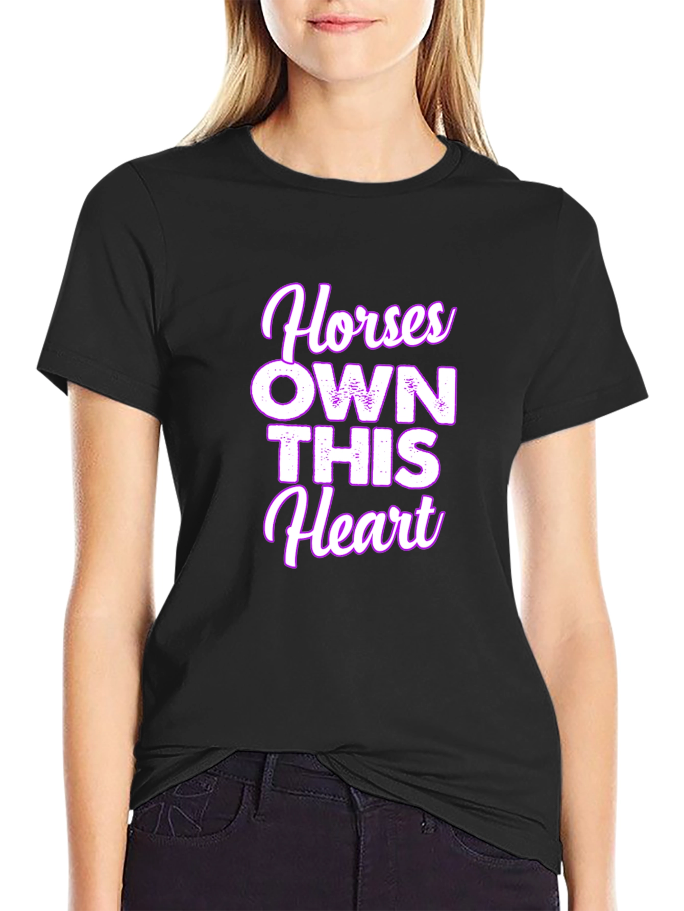 Horses Own This Heart Graphic Tee
