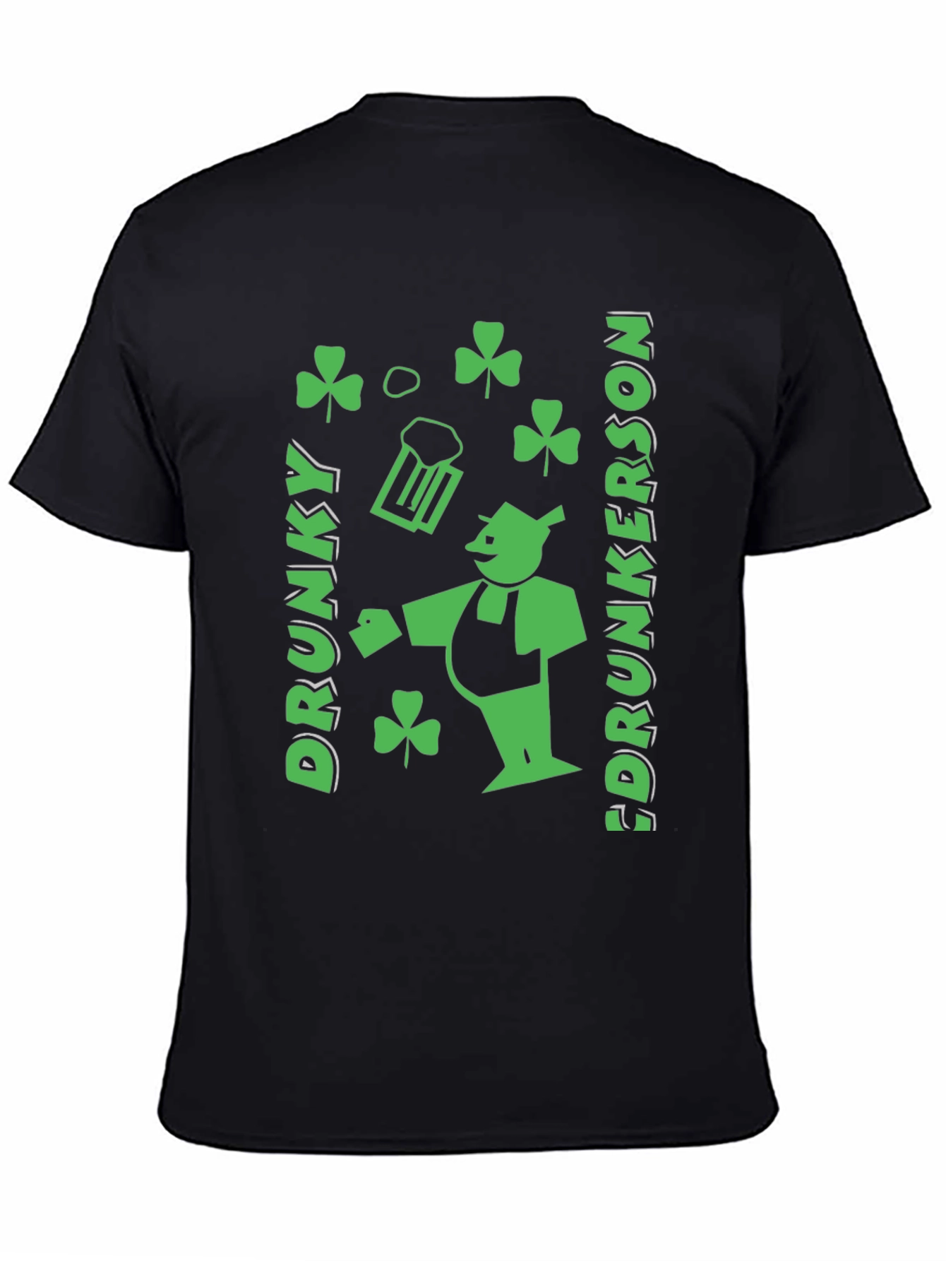 Drunky Drunkerson St Patricks Day Graphic Tee
